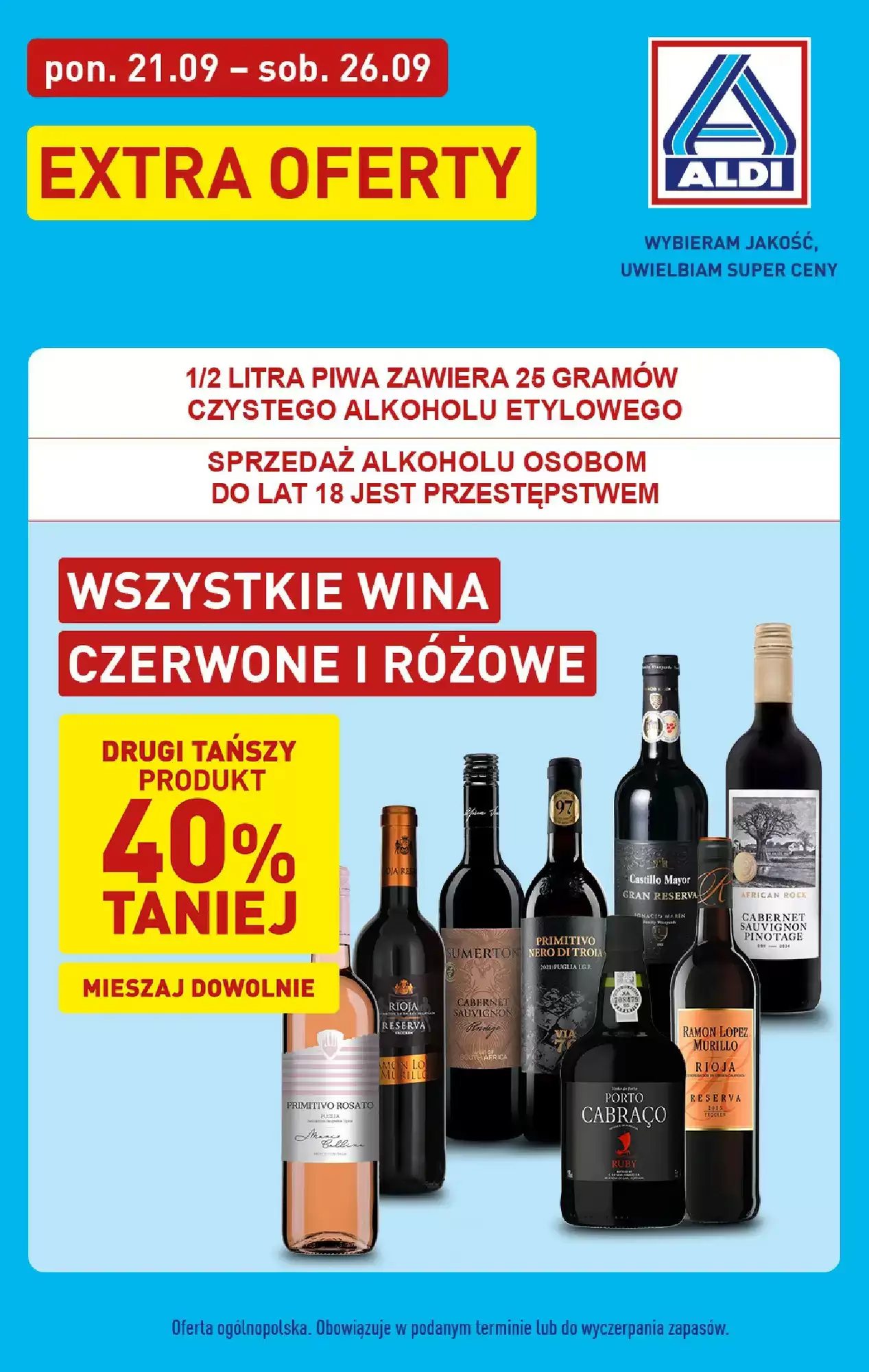 ALDI Gazetka 21.09.2026 - 26.09.2026