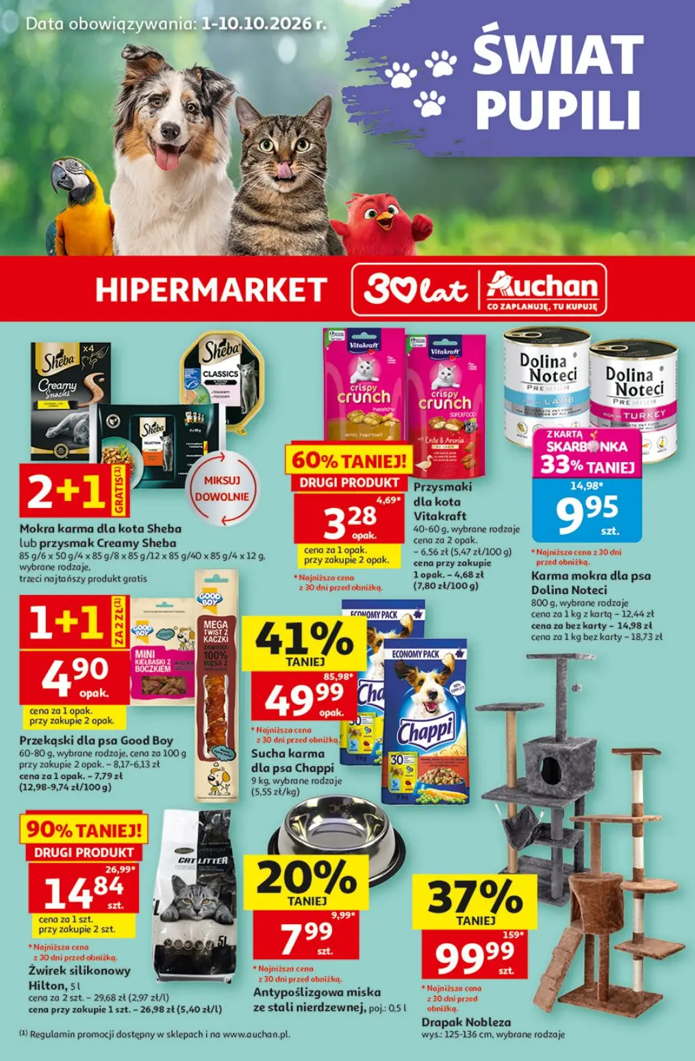 Auchan Gazetka 01.10.2026 - 10.10.2026