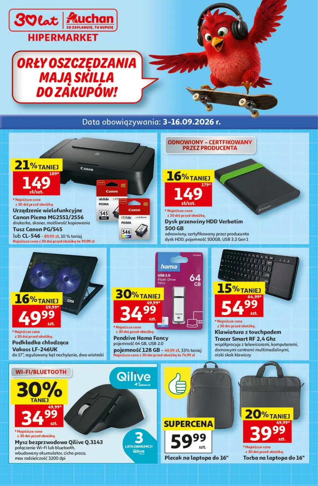 Auchan Gazetka 03.09.2026 - 16.09.2026