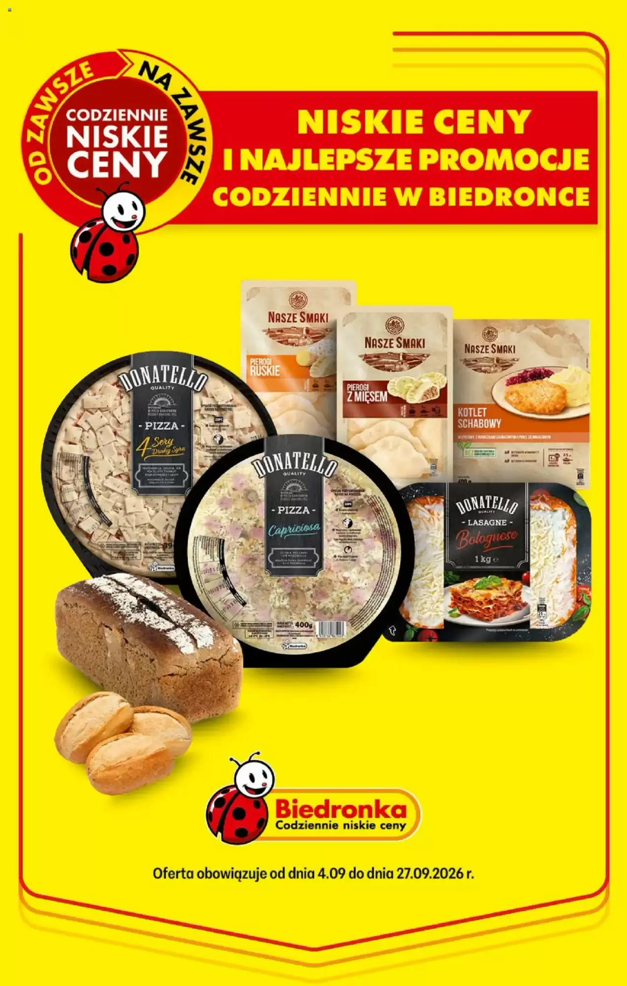 Biedronka Gazetka 04.09.2026 - 27.09.2026