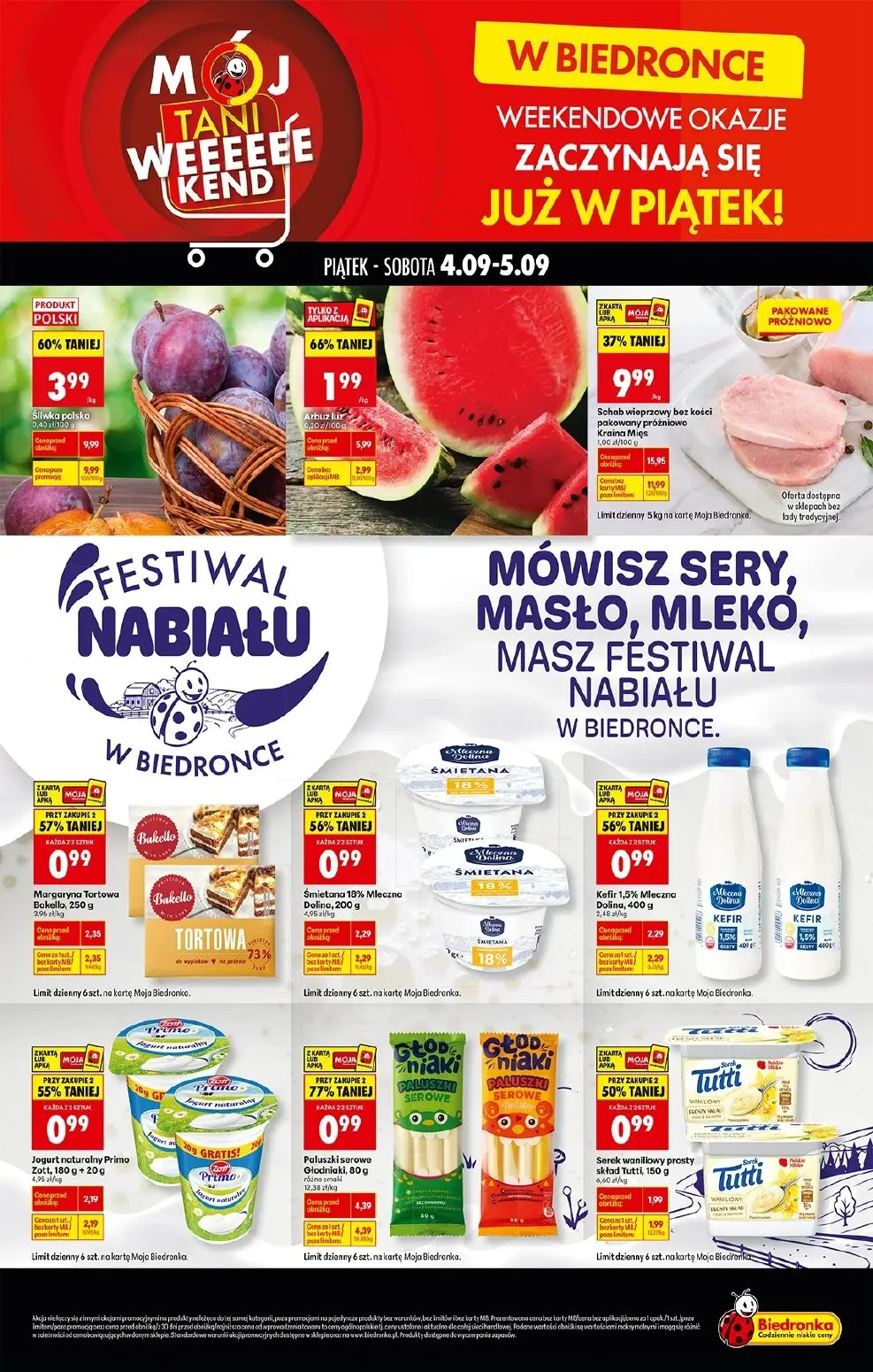 Biedronka Gazetka 04.09.2026 - 05.09.2026