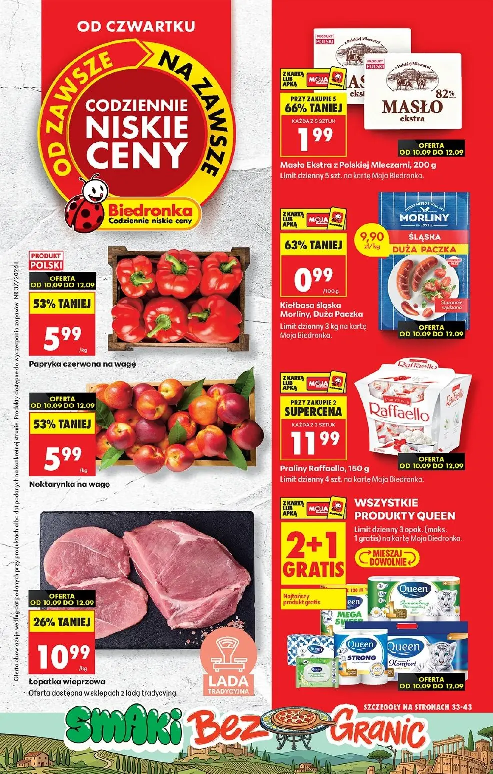 Biedronka Gazetka 10.09.2026 - 16.09.2026