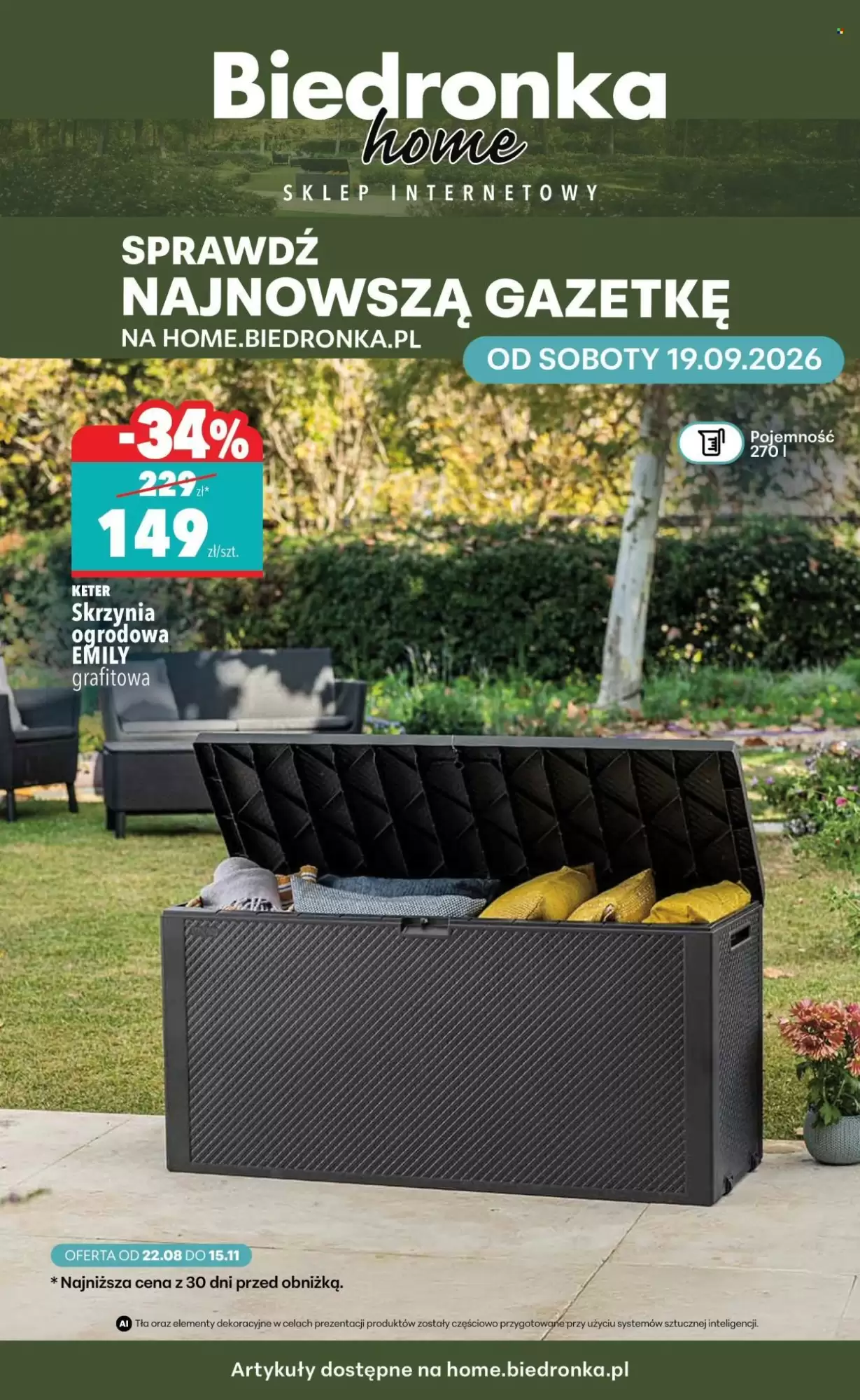 Biedronka Gazetka 19.09.2026 - 31.10.2026