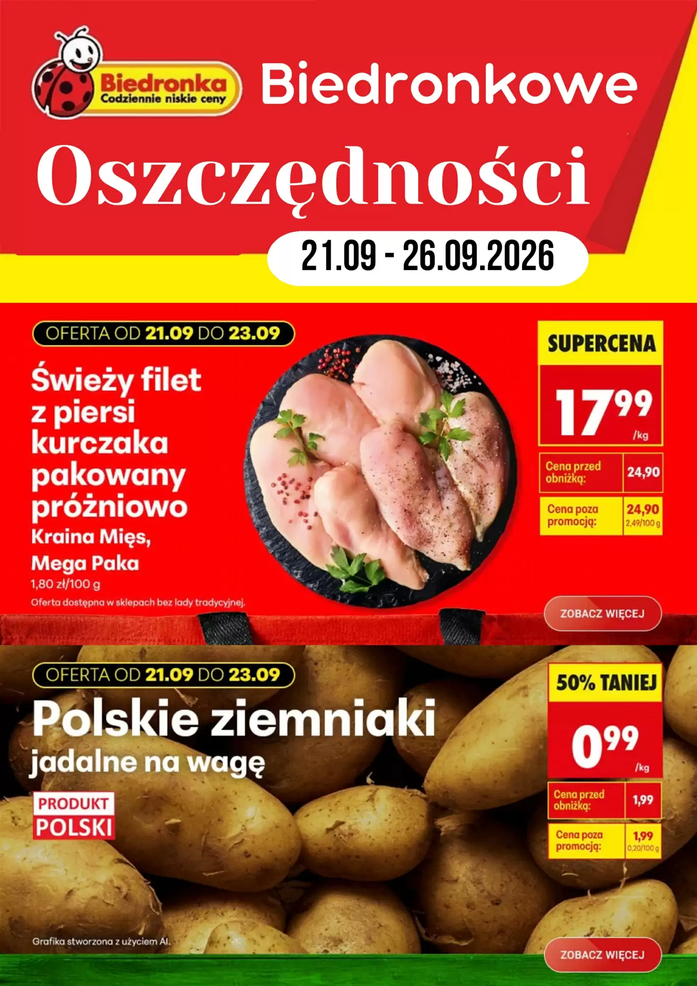 Biedronka Gazetka 21.09.2026 - 26.09.2026