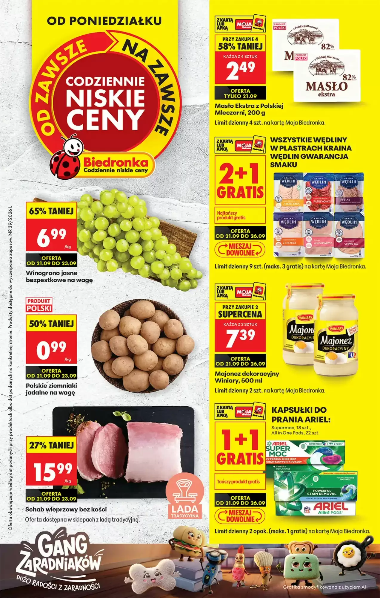 Biedronka Gazetka 21.09.2026 - 26.09.2026