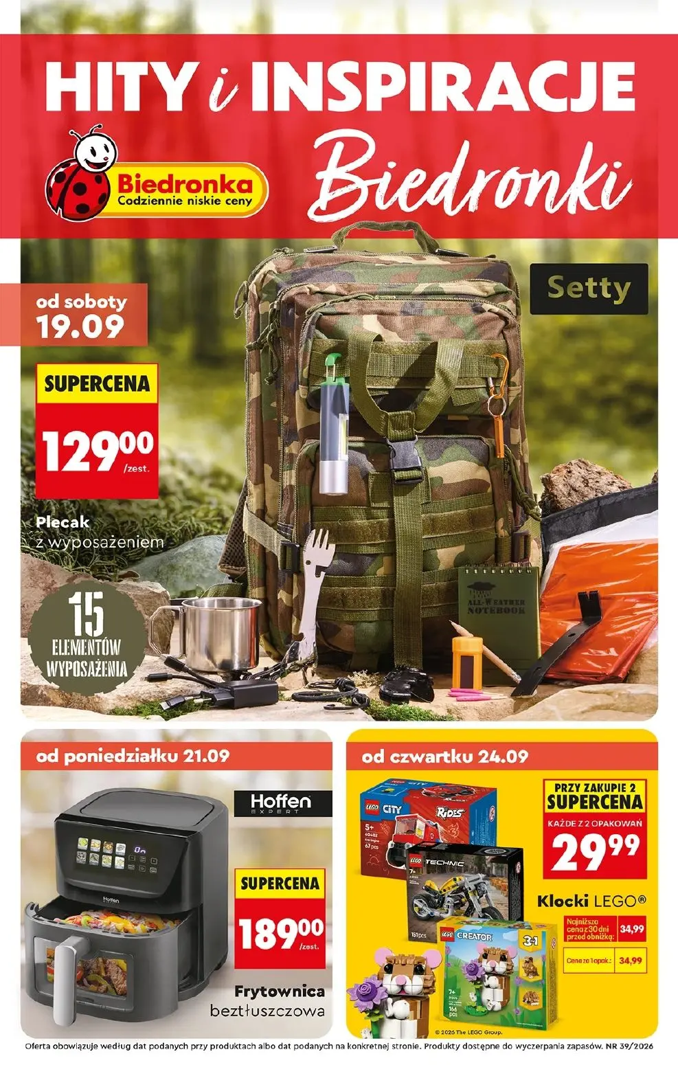 Biedronka Gazetka 21.09.2026 - 03.10.2026
