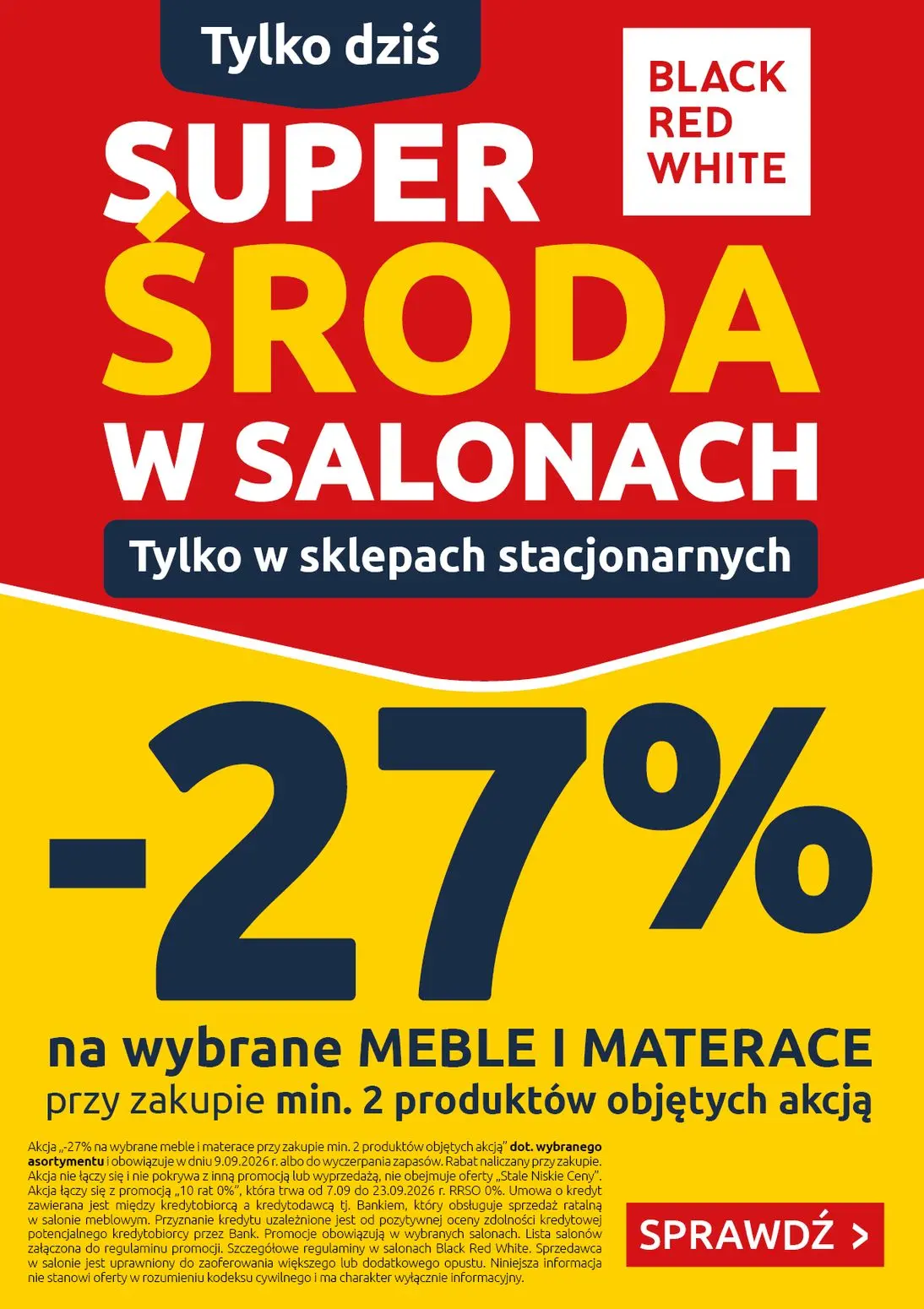 Black Red White Gazetka 09.09.2026 - 09.09.2026