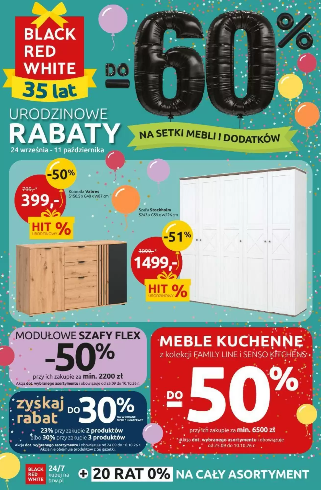 Black Red White Gazetka 24.09.2026 - 11.10.2026