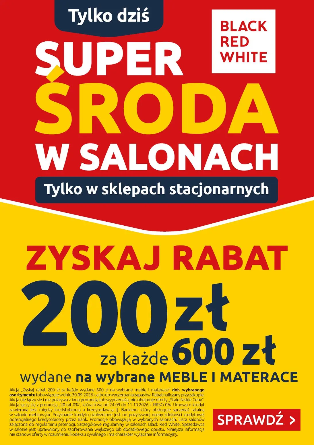 Black Red White Gazetka 30.09.2026 - 30.09.2026