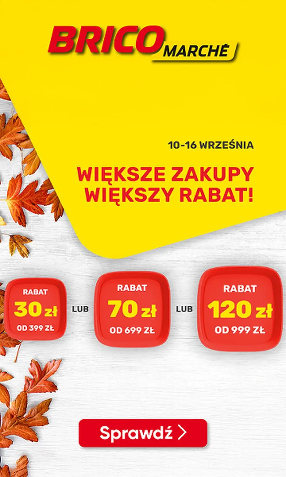 Bricomarche Gazetka 10.09.2026 - 16.09.2026