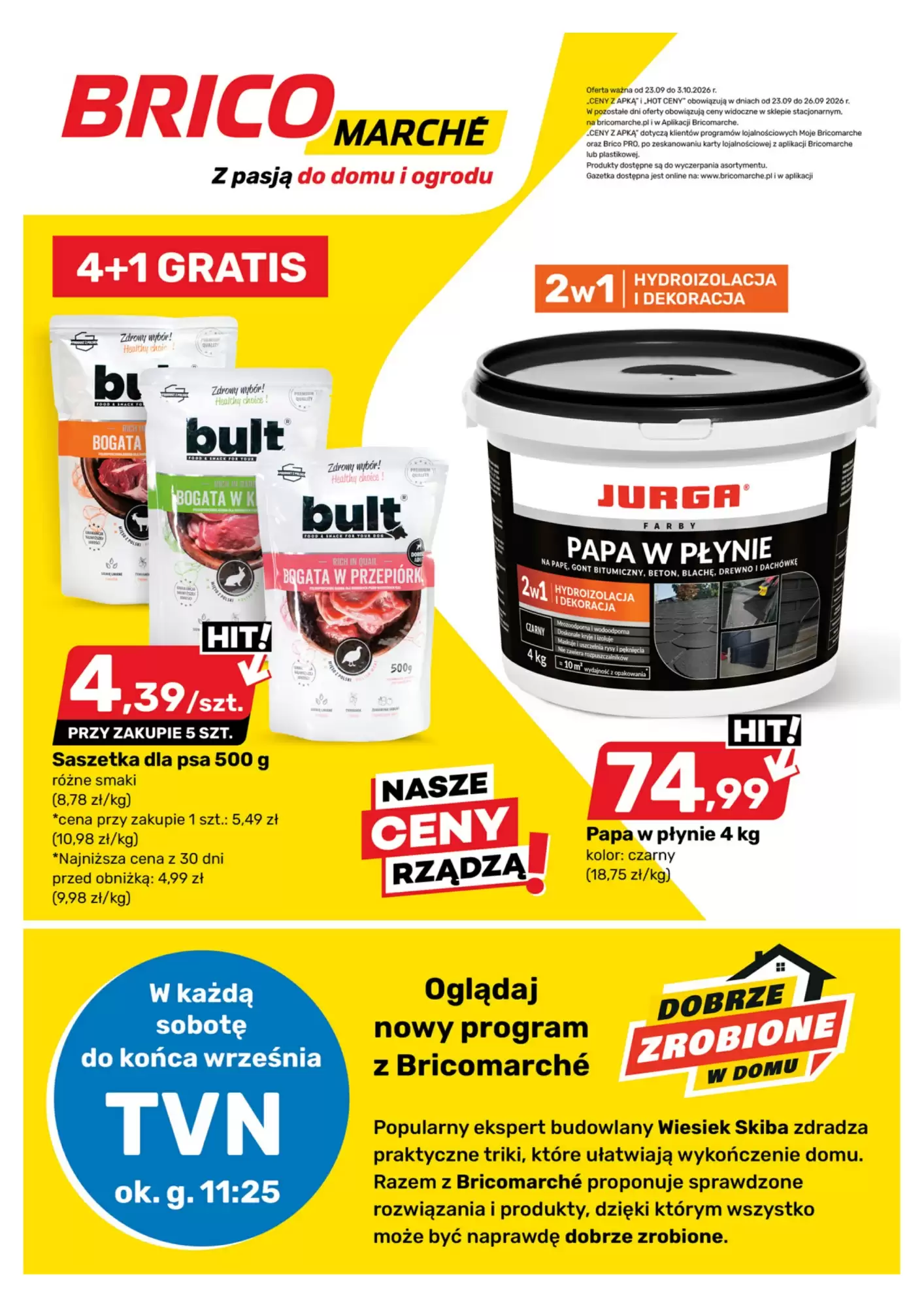 Bricomarche Gazetka 23.09.2026 - 03.10.2026