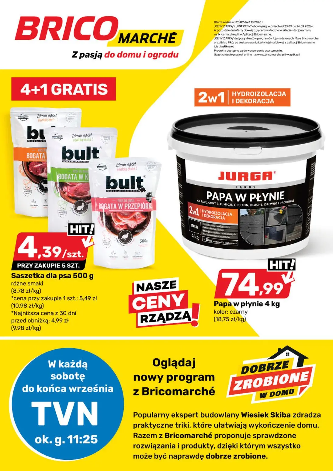Bricomarche Gazetka 23.09.2026 - 03.10.2026