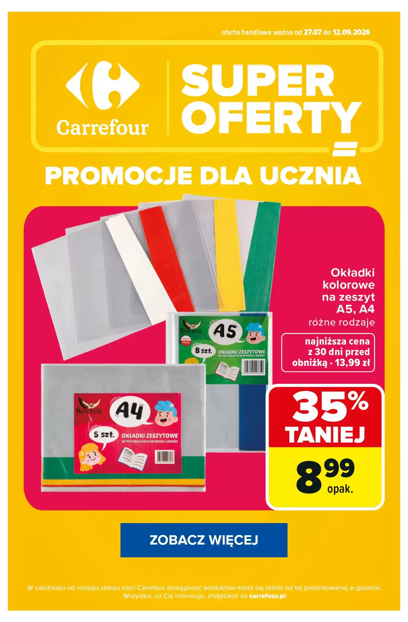 Carrefour Gazetka 01.09.2026 - 07.09.2026