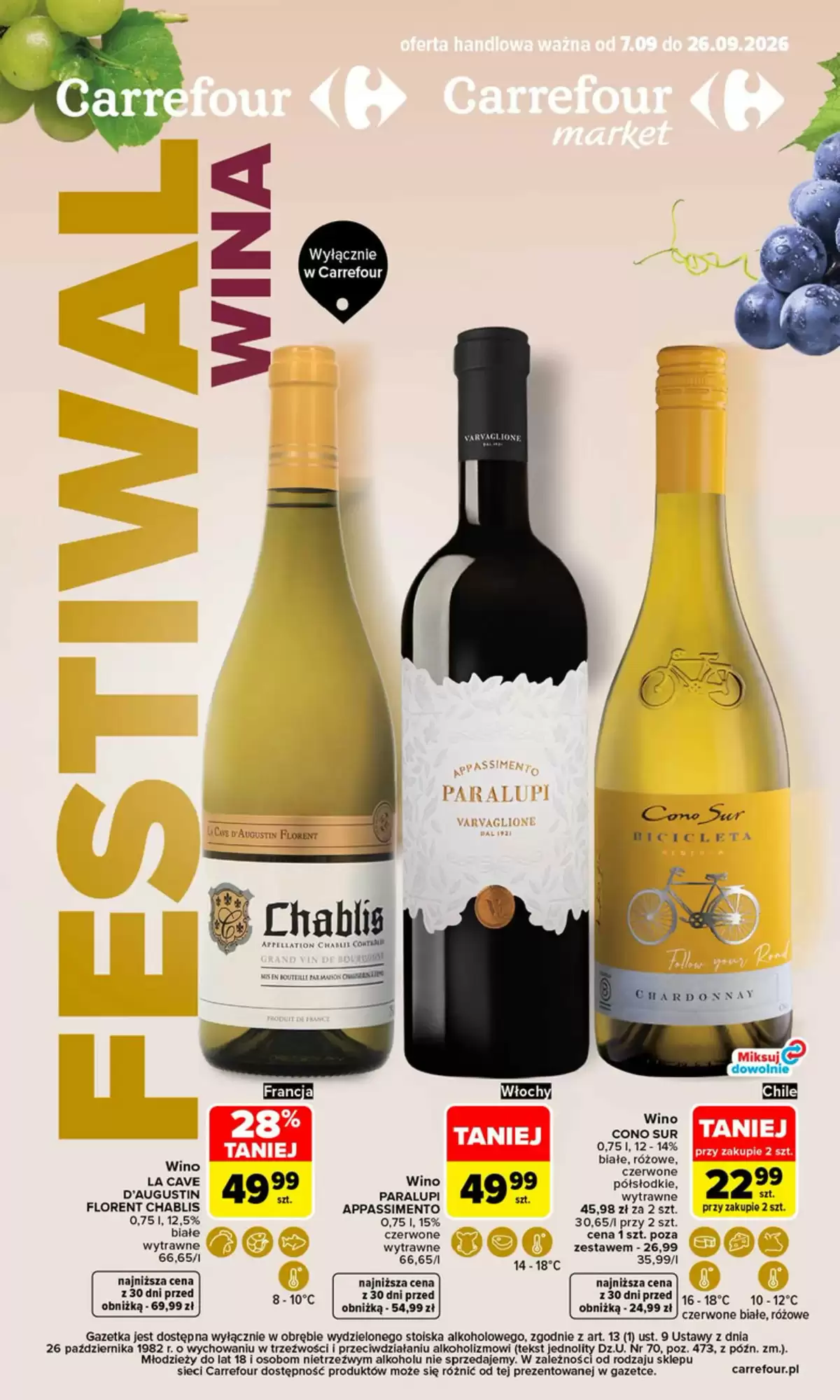 Carrefour Gazetka 07.09.2026 - 26.09.2026