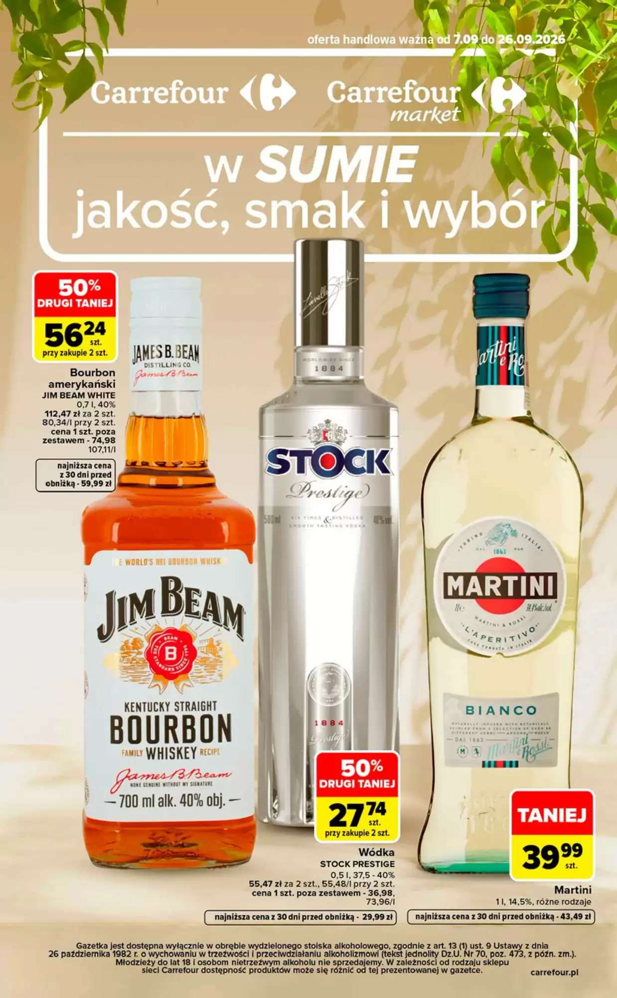 Carrefour Gazetka 07.09.2026 - 26.09.2026