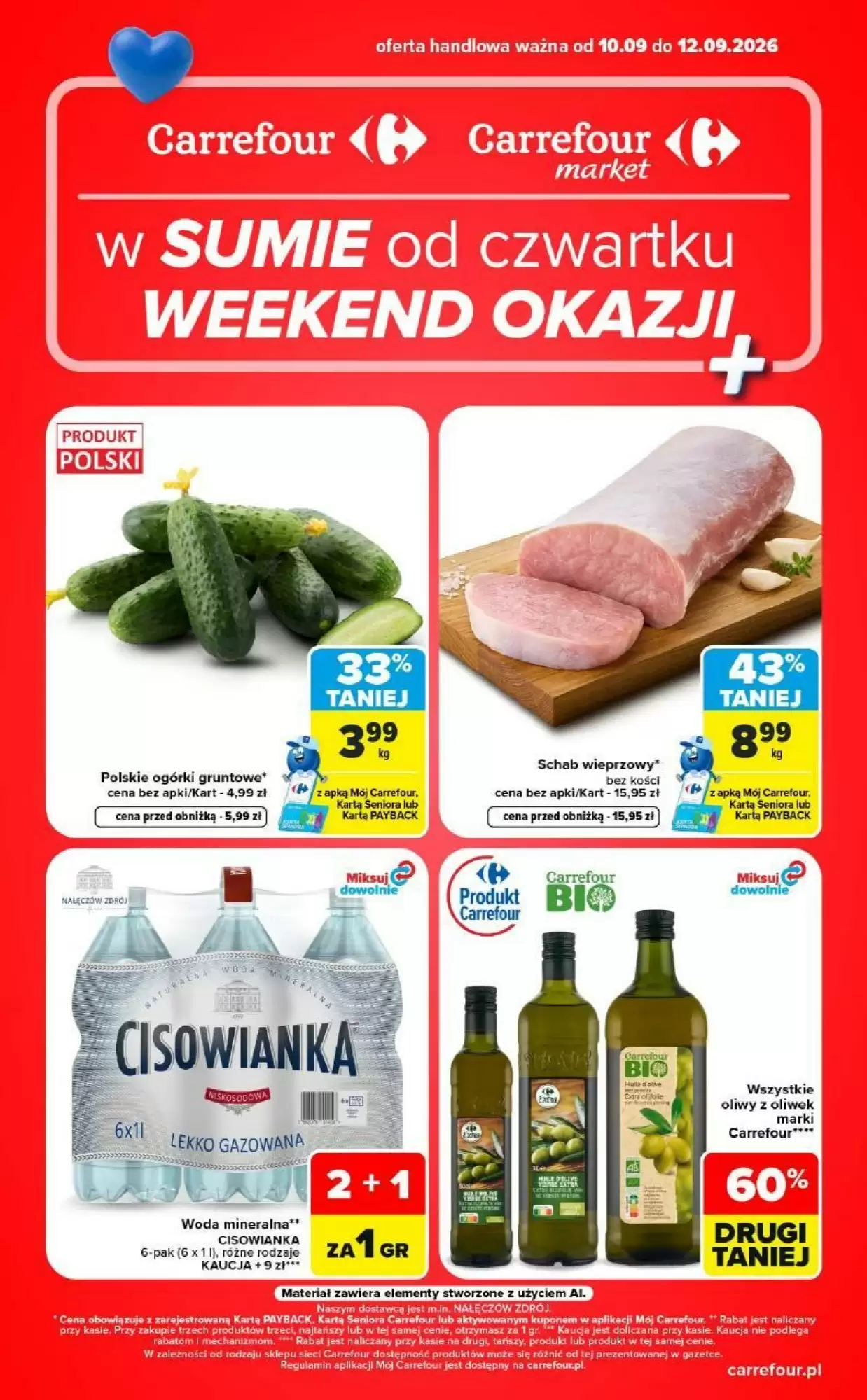 Carrefour Gazetka 10.09.2026 - 12.09.2026