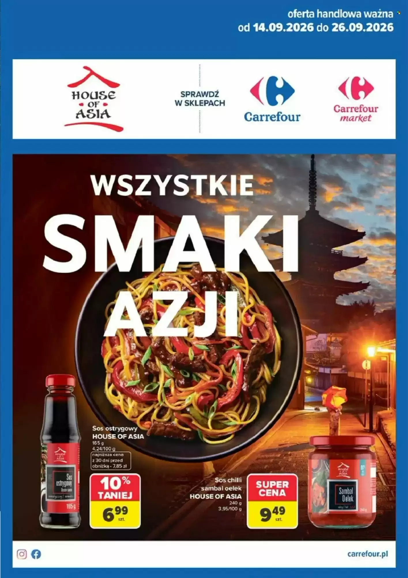 Carrefour Gazetka 14.09.2026 - 26.09.2026
