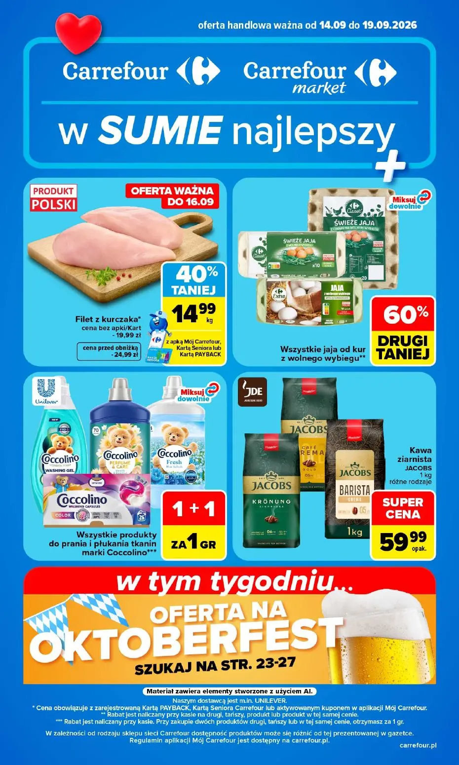 Carrefour Gazetka 14.09.2026 - 19.09.2026