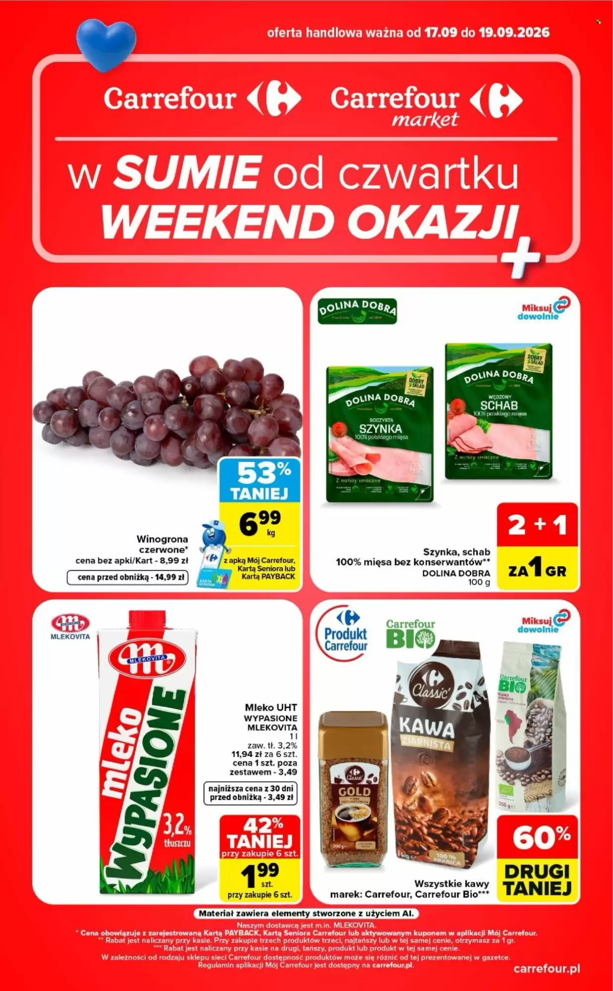 Carrefour Gazetka 17.09.2026 - 19.09.2026