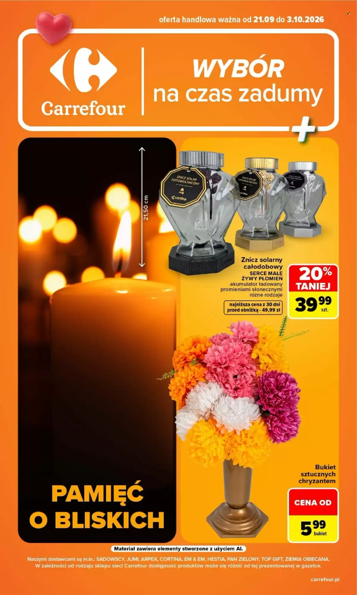 Carrefour Gazetka 21.09.2026 - 03.10.2026
