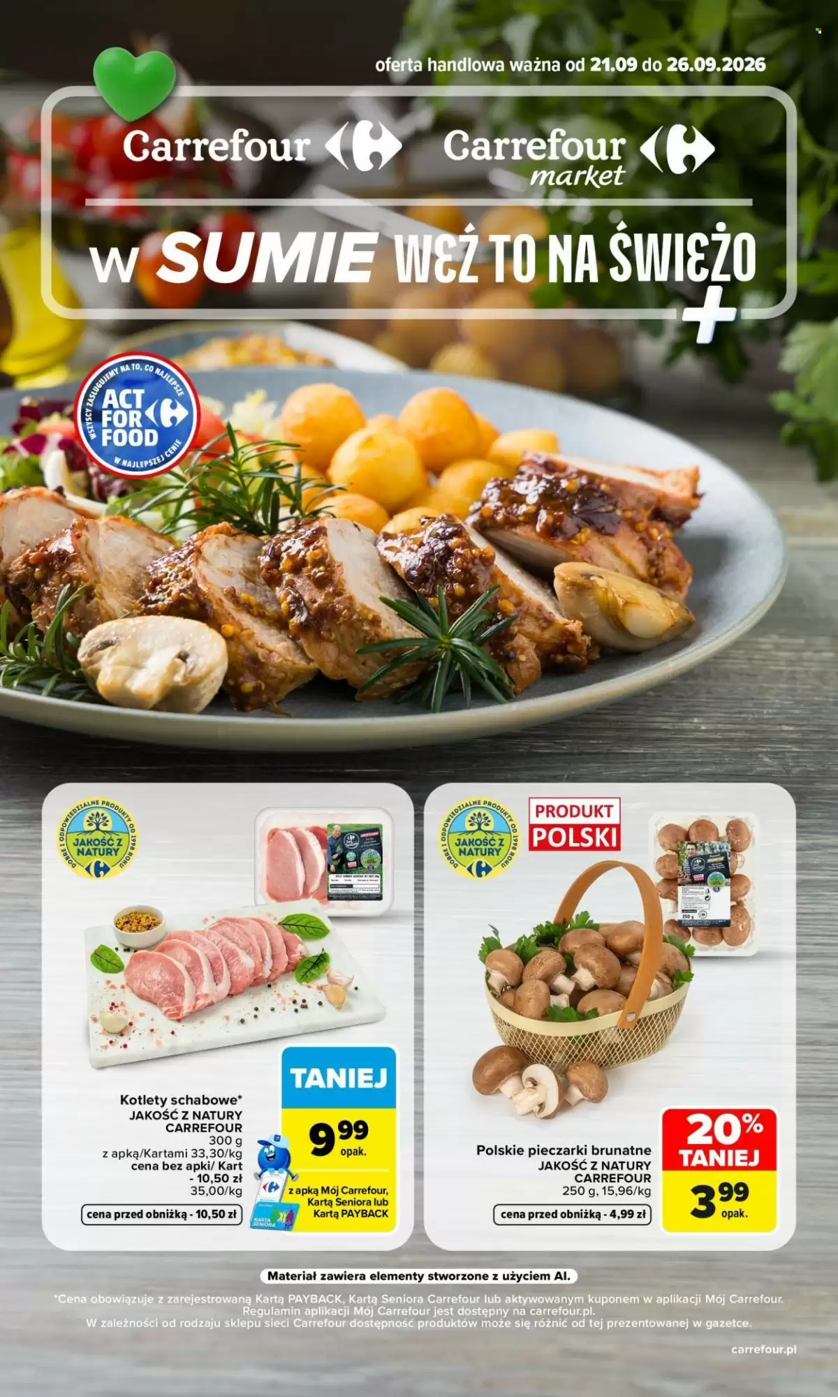 Carrefour Gazetka 21.09.2026 - 26.09.2026