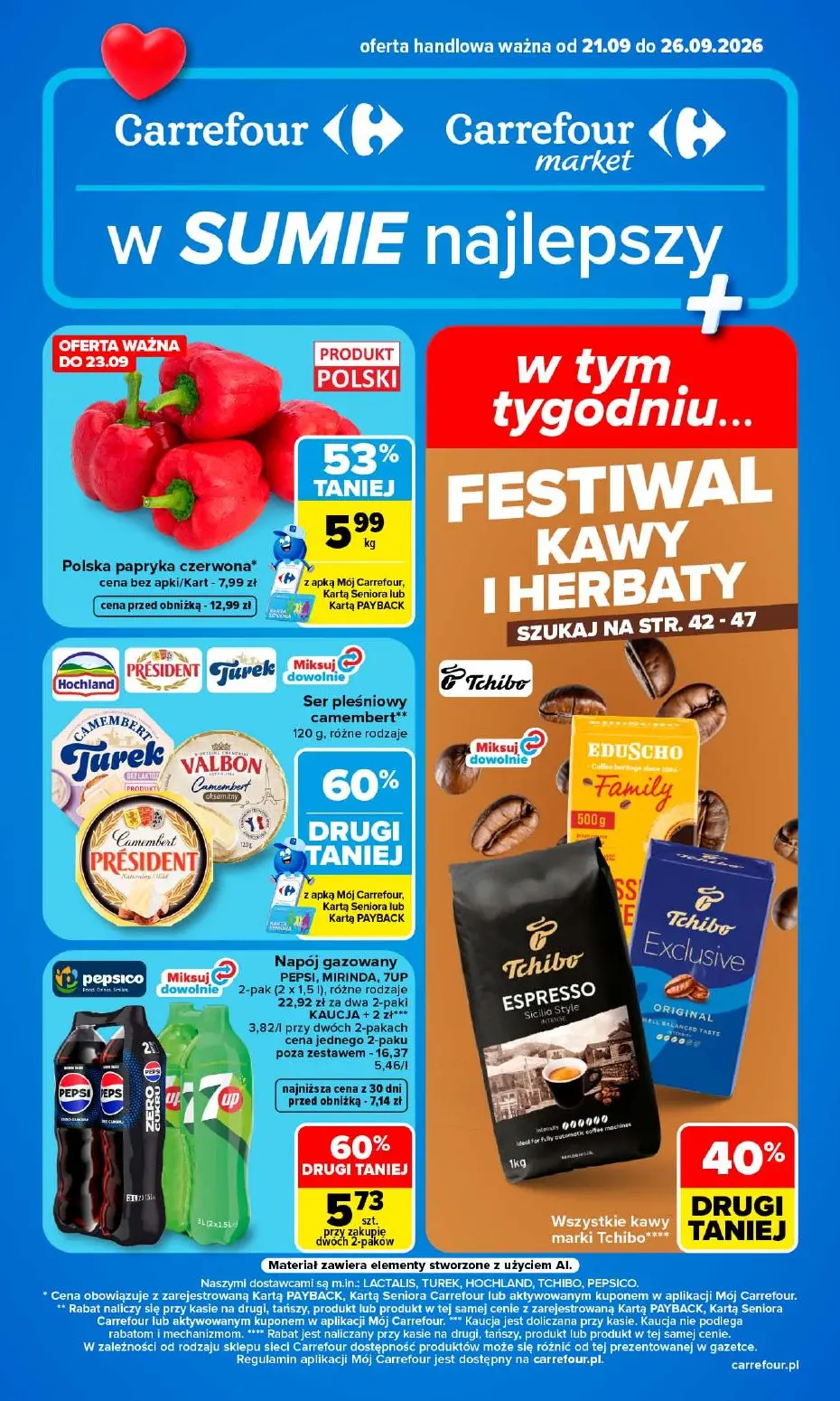 Carrefour Gazetka 21.09.2026 - 26.09.2026