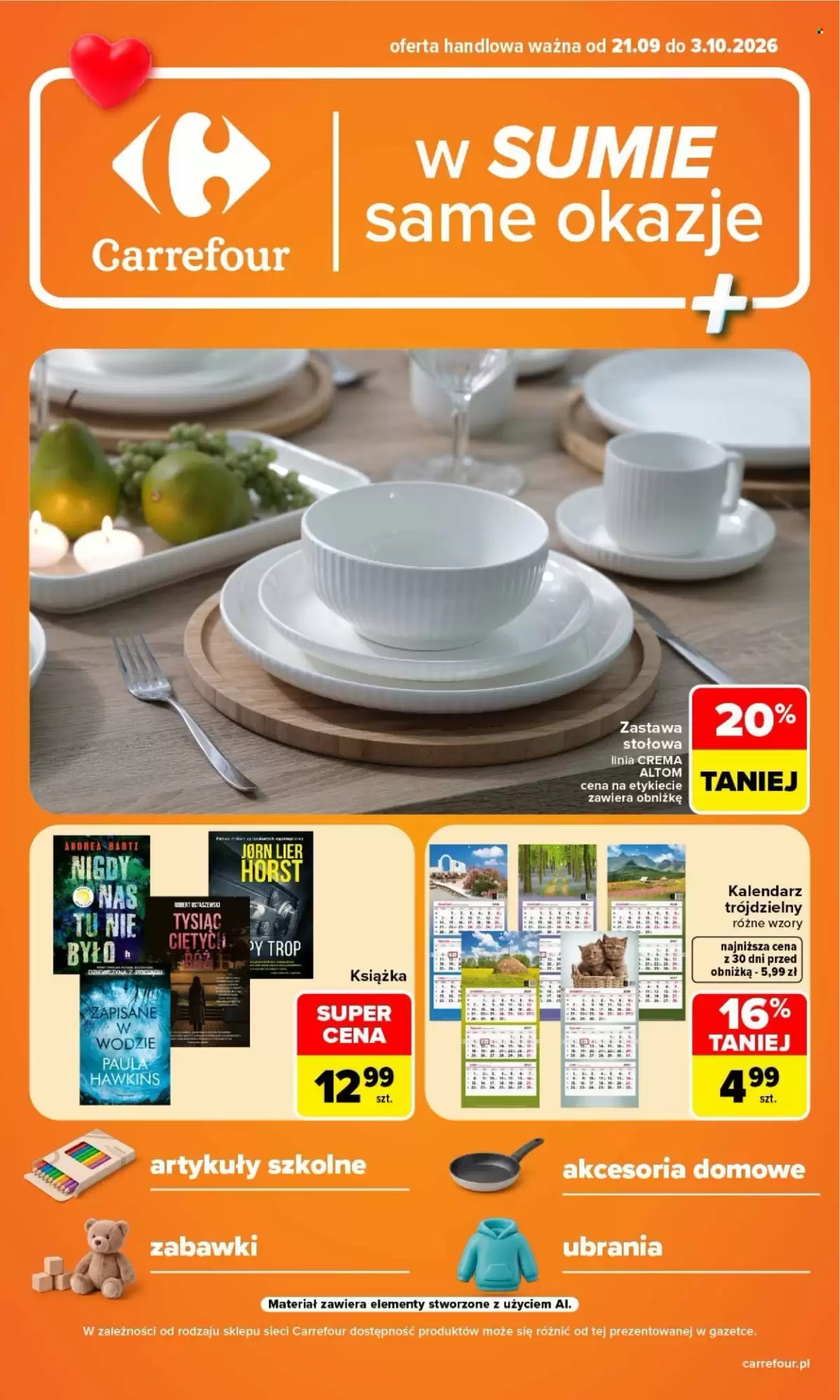 Carrefour Gazetka 21.09.2026 - 03.10.2026