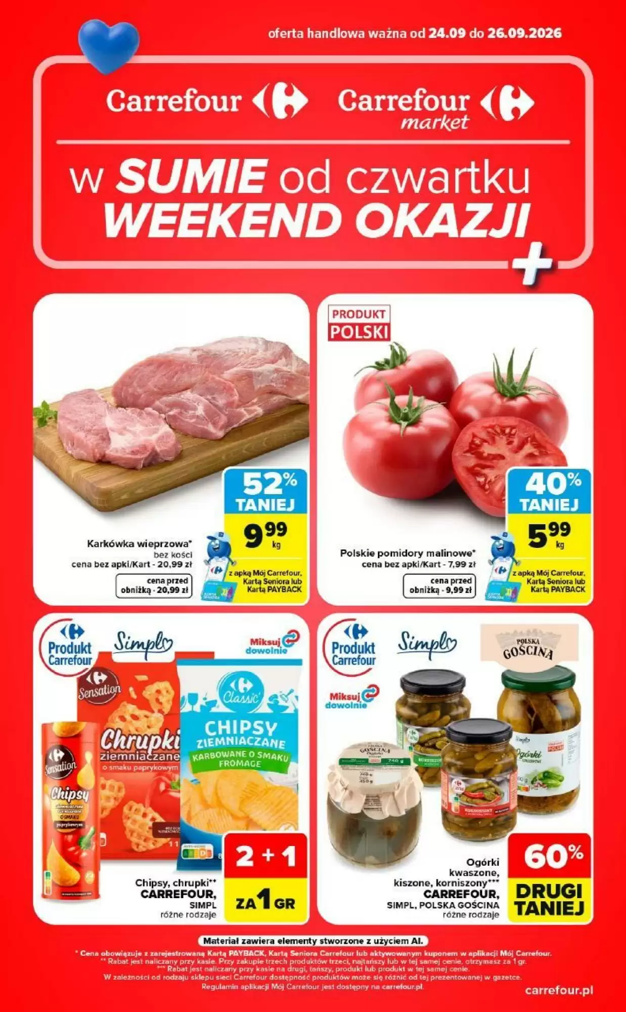 Carrefour Gazetka 24.09.2026 - 26.09.2026