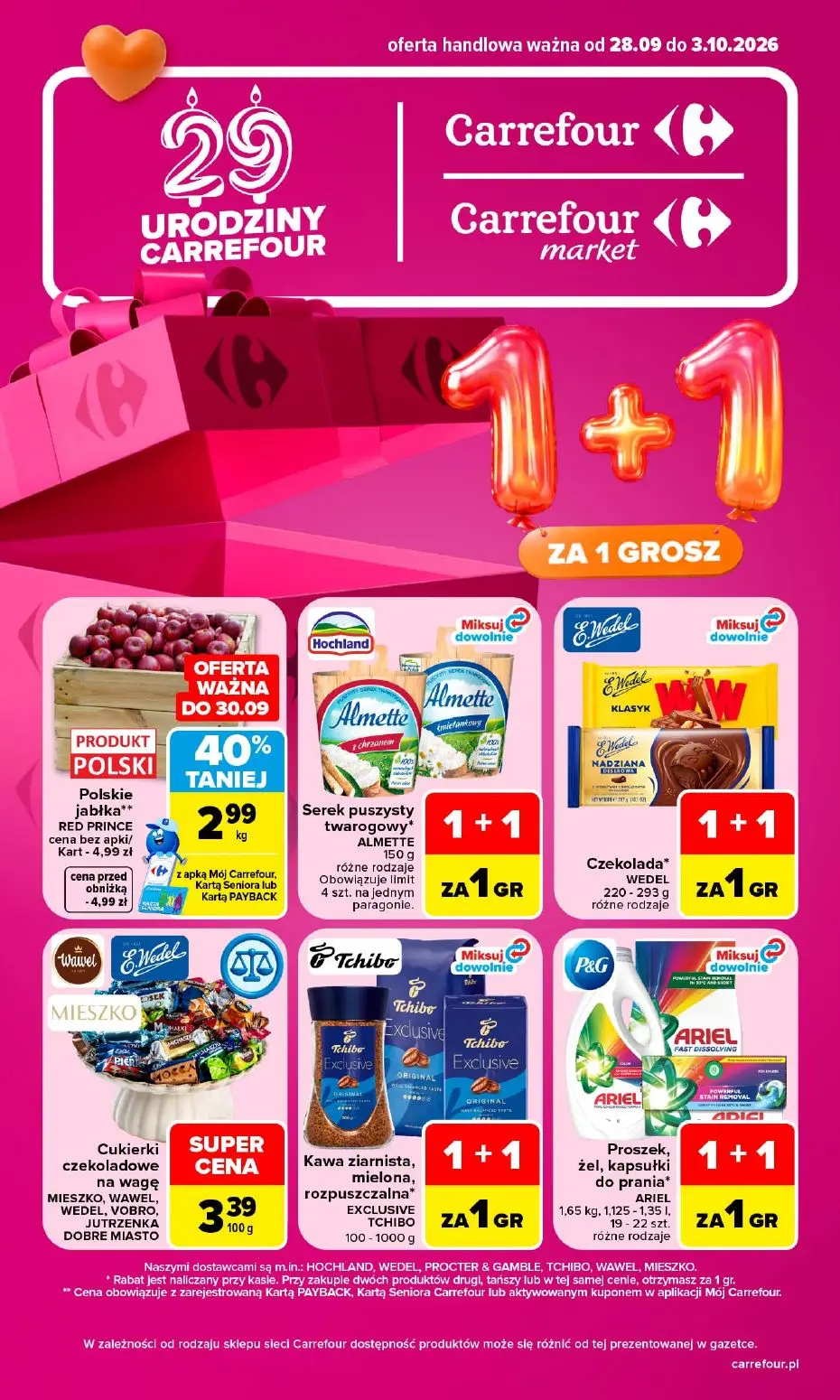 Carrefour Gazetka 28.09.2026 - 03.10.2026