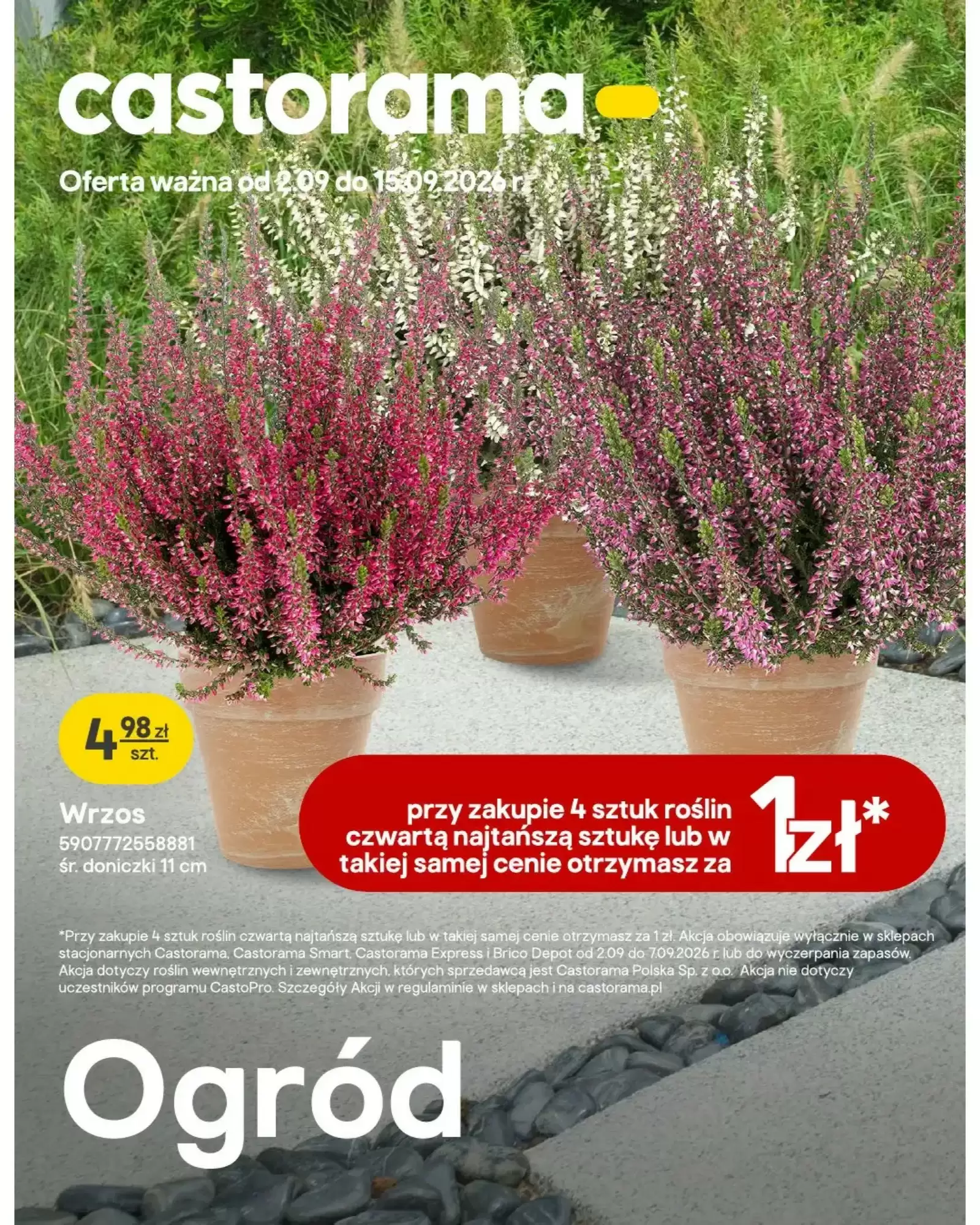 Castorama Gazetka 02.09.2026 - 15.09.2026