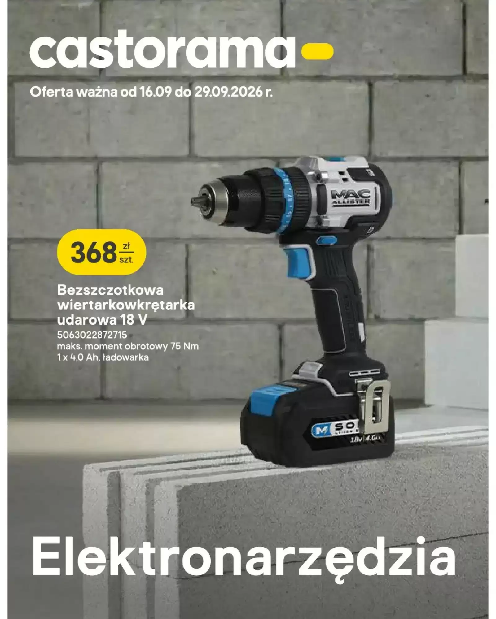 Castorama Gazetka 16.09.2026 - 29.09.2026