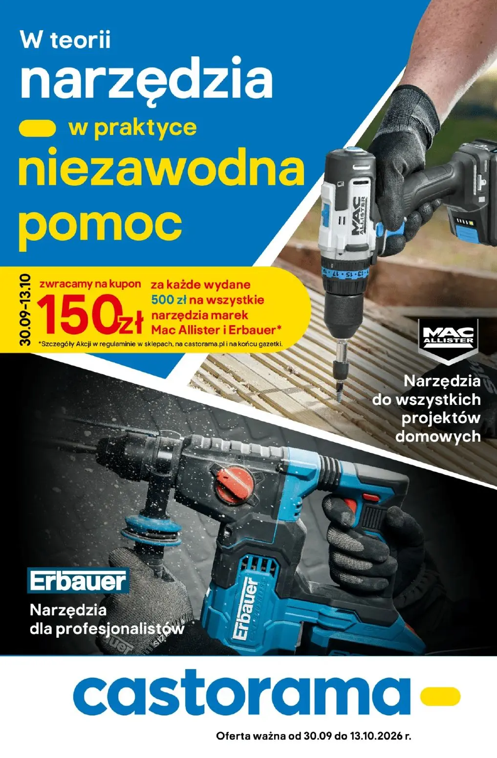 Castorama Gazetka 30.09.2026 - 13.10.2026