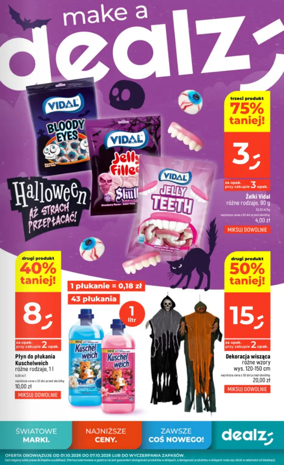 Dealz Gazetka 01.10.2026 - 07.10.2026