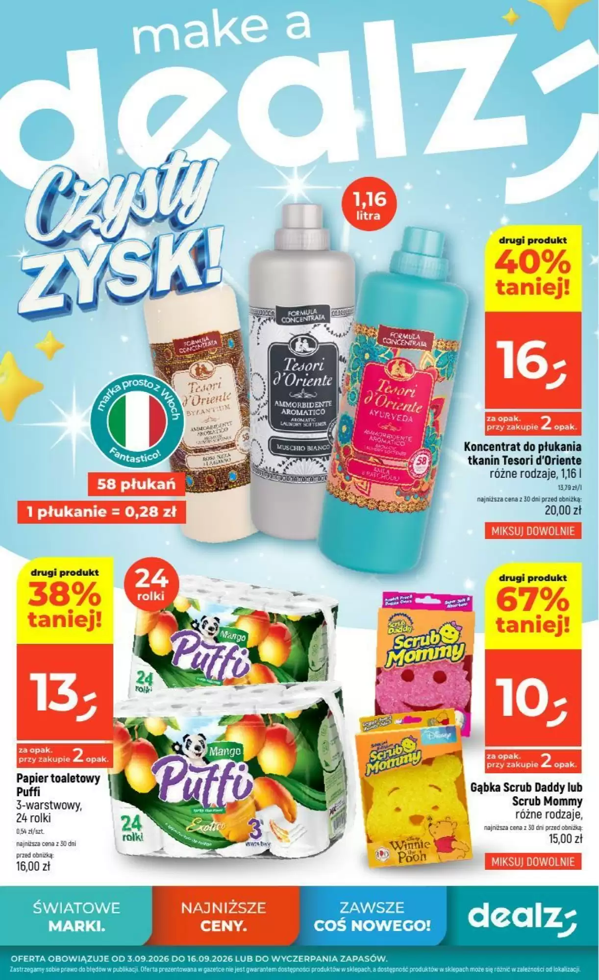 Dealz Gazetka 03.09.2026 - 16.09.2026