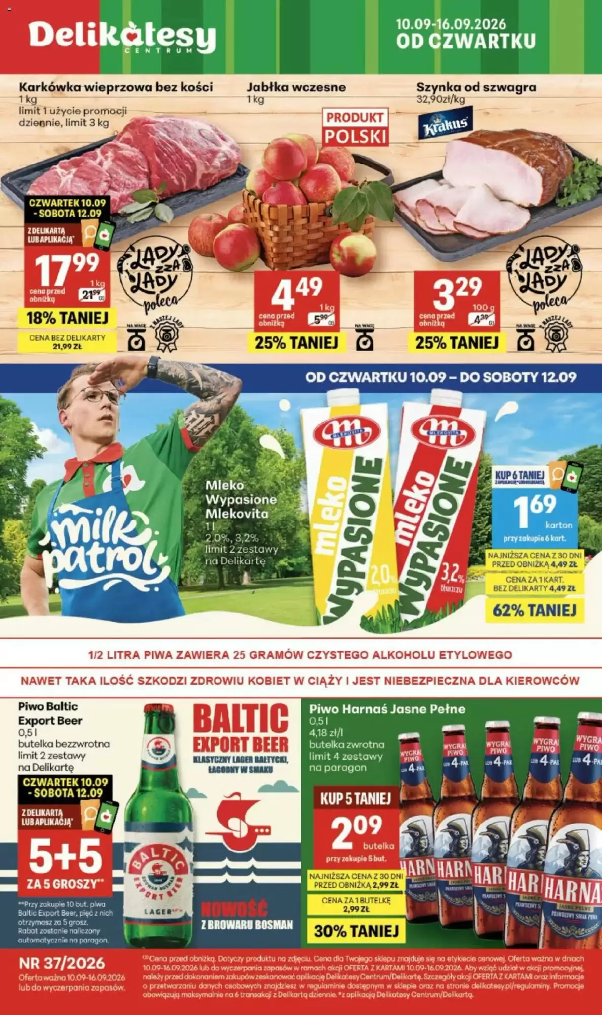 Delikatesy Centrum Gazetka 10.09.2026 - 16.09.2026