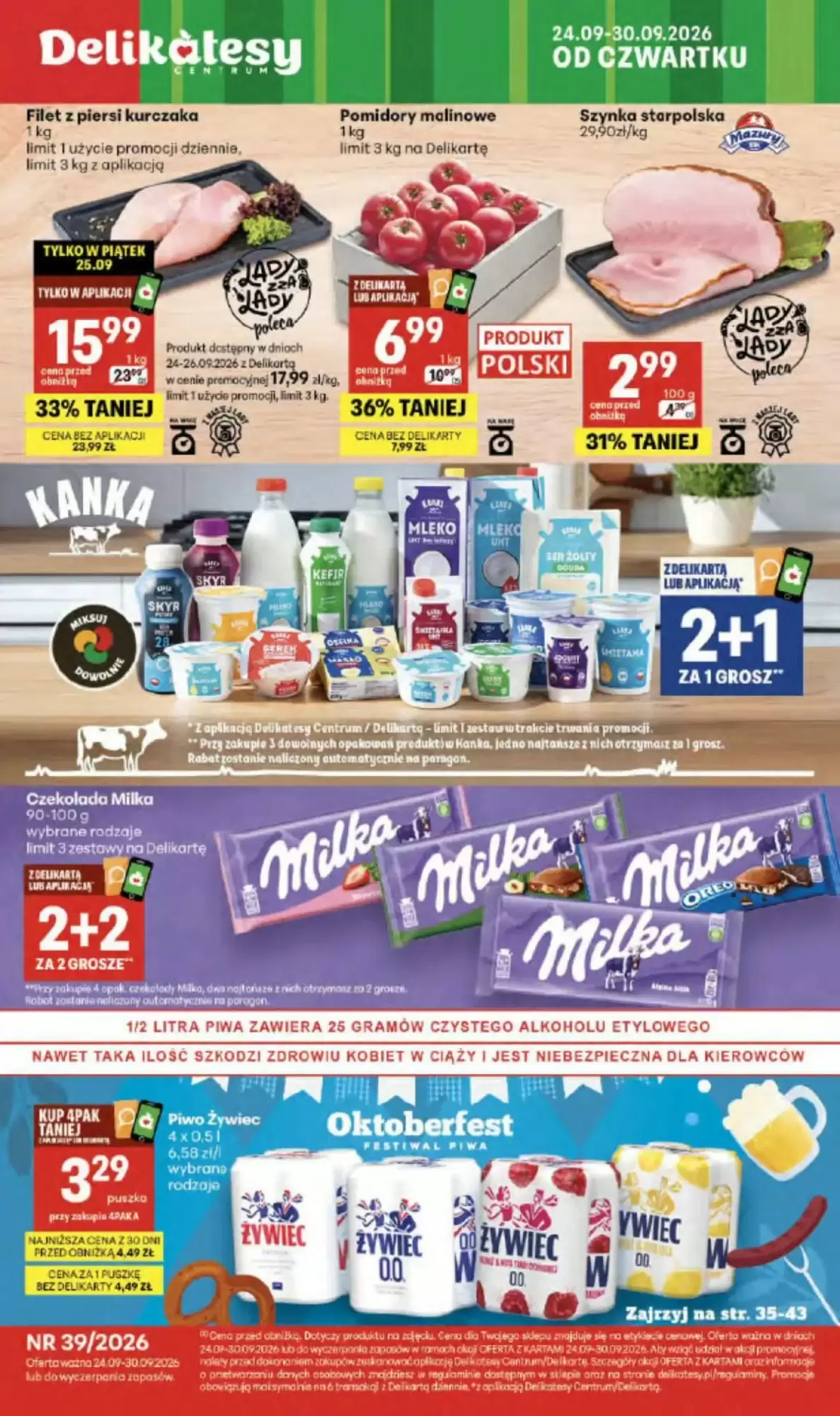 Delikatesy Centrum Gazetka 24.09.2026 - 30.09.2026