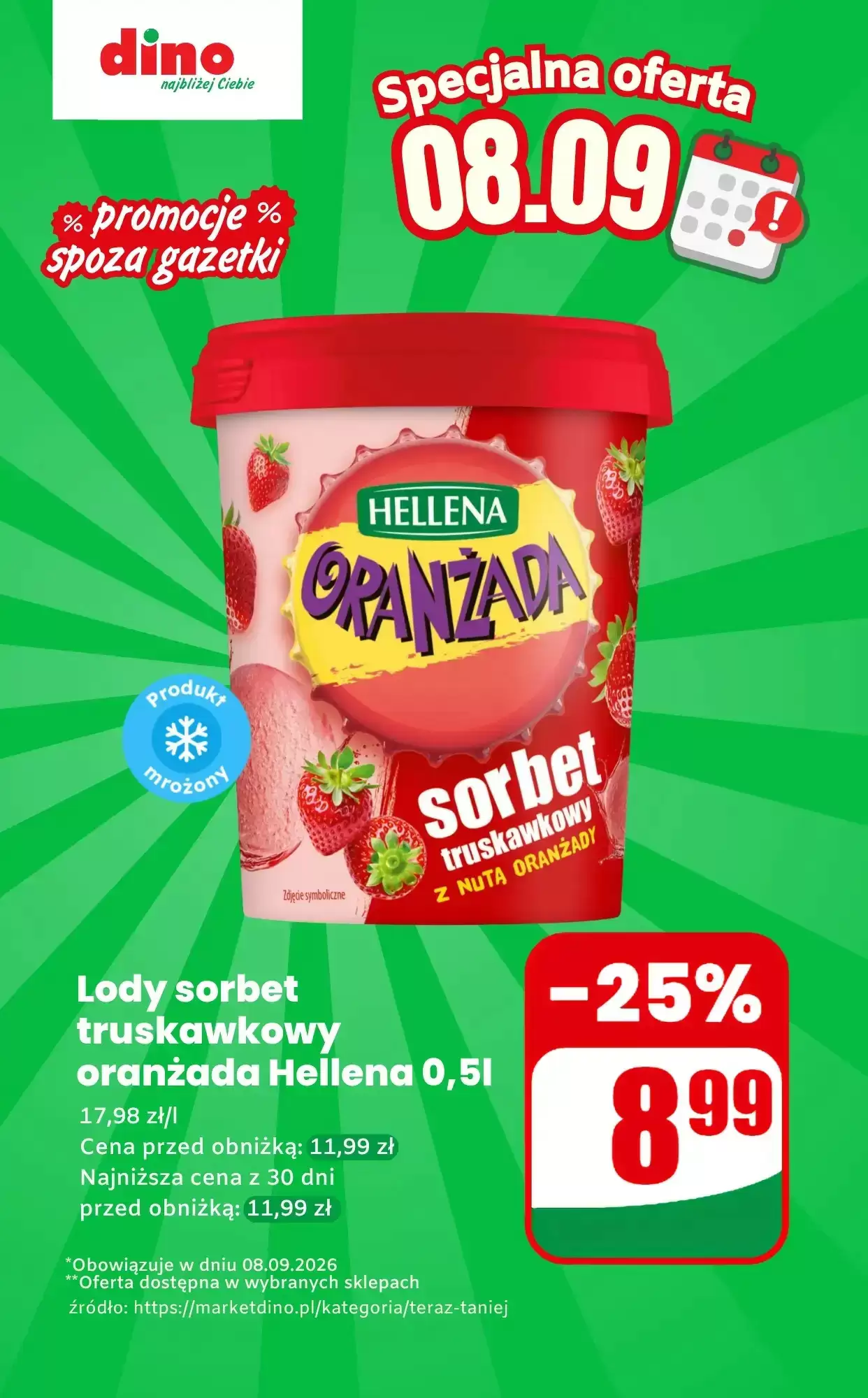 Dino Gazetka 08.09.2026 - 08.09.2026
