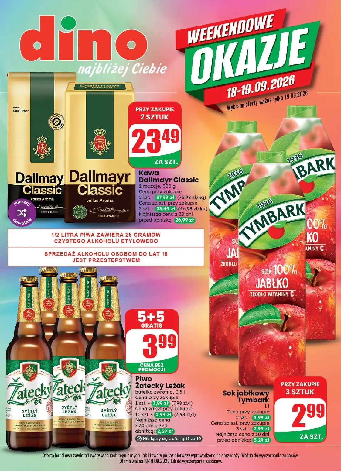 Dino Gazetka 18.09.2026 - 19.09.2026