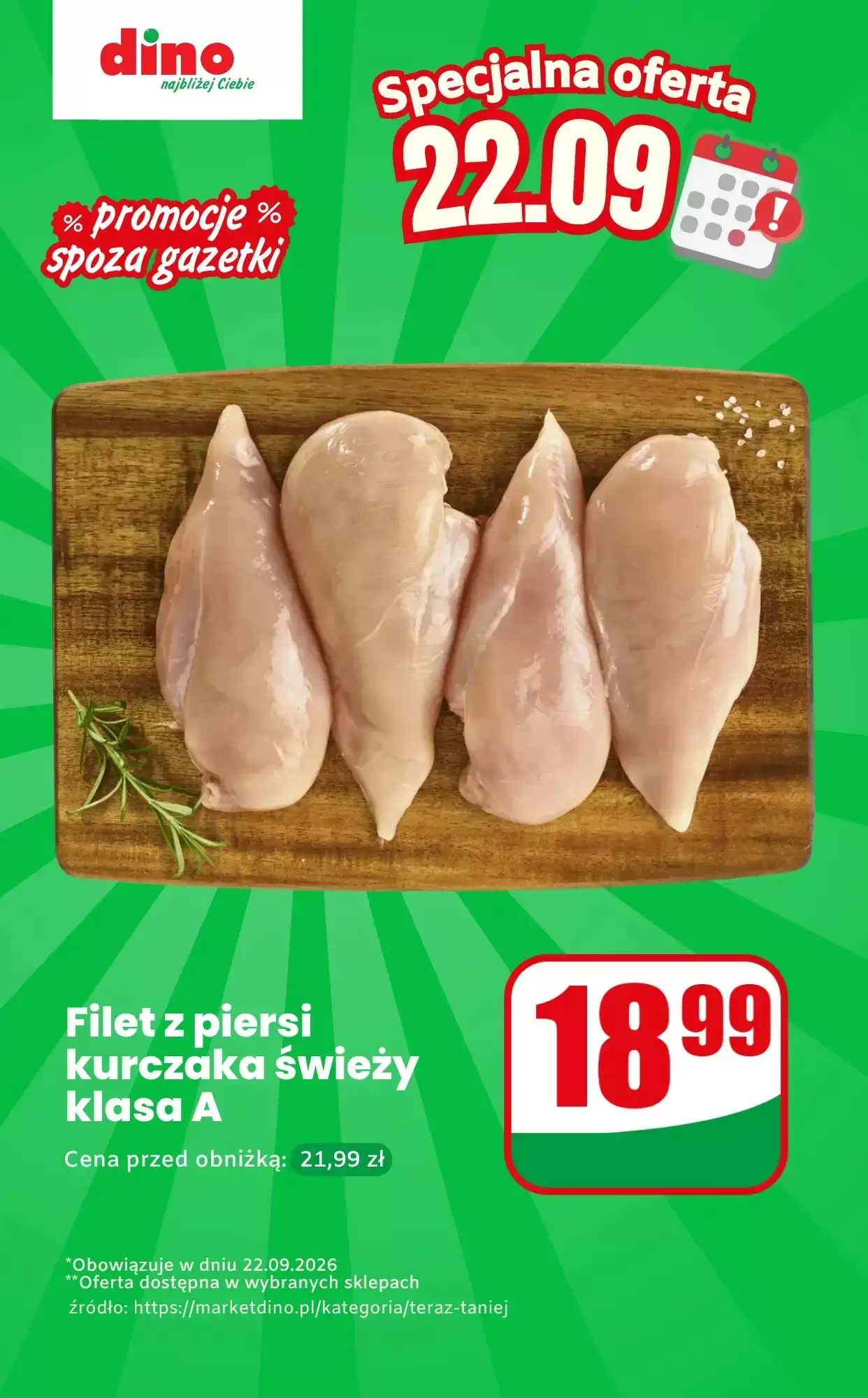 Dino Gazetka 22.09.2026 - 22.09.2026