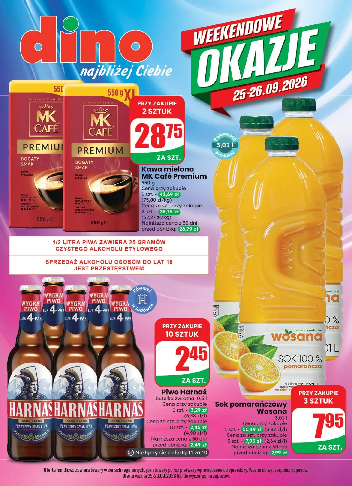 Dino Gazetka 25.09.2026 - 26.09.2026