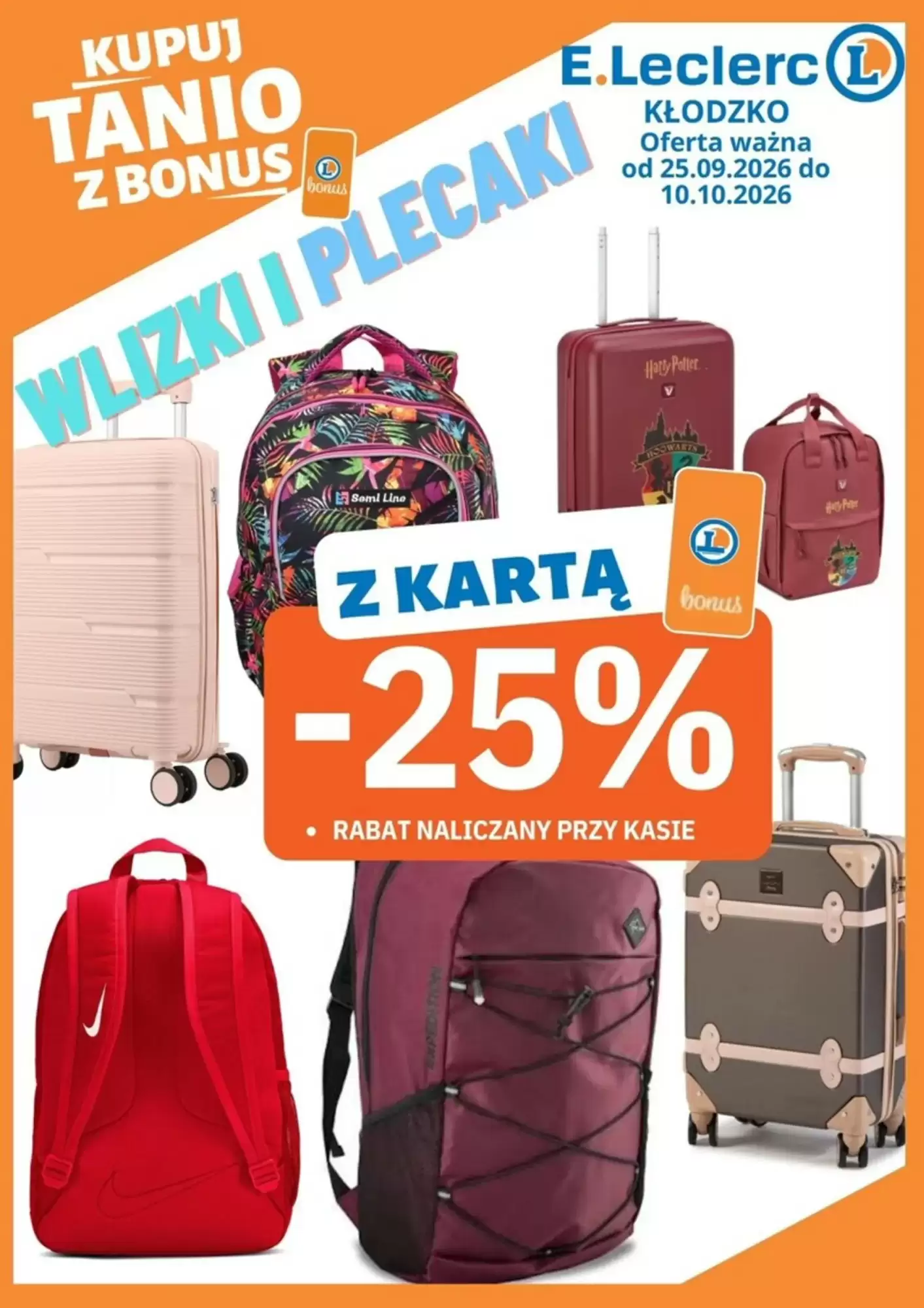 E.Leclerc Gazetka 25.09.2026 - 10.10.2026