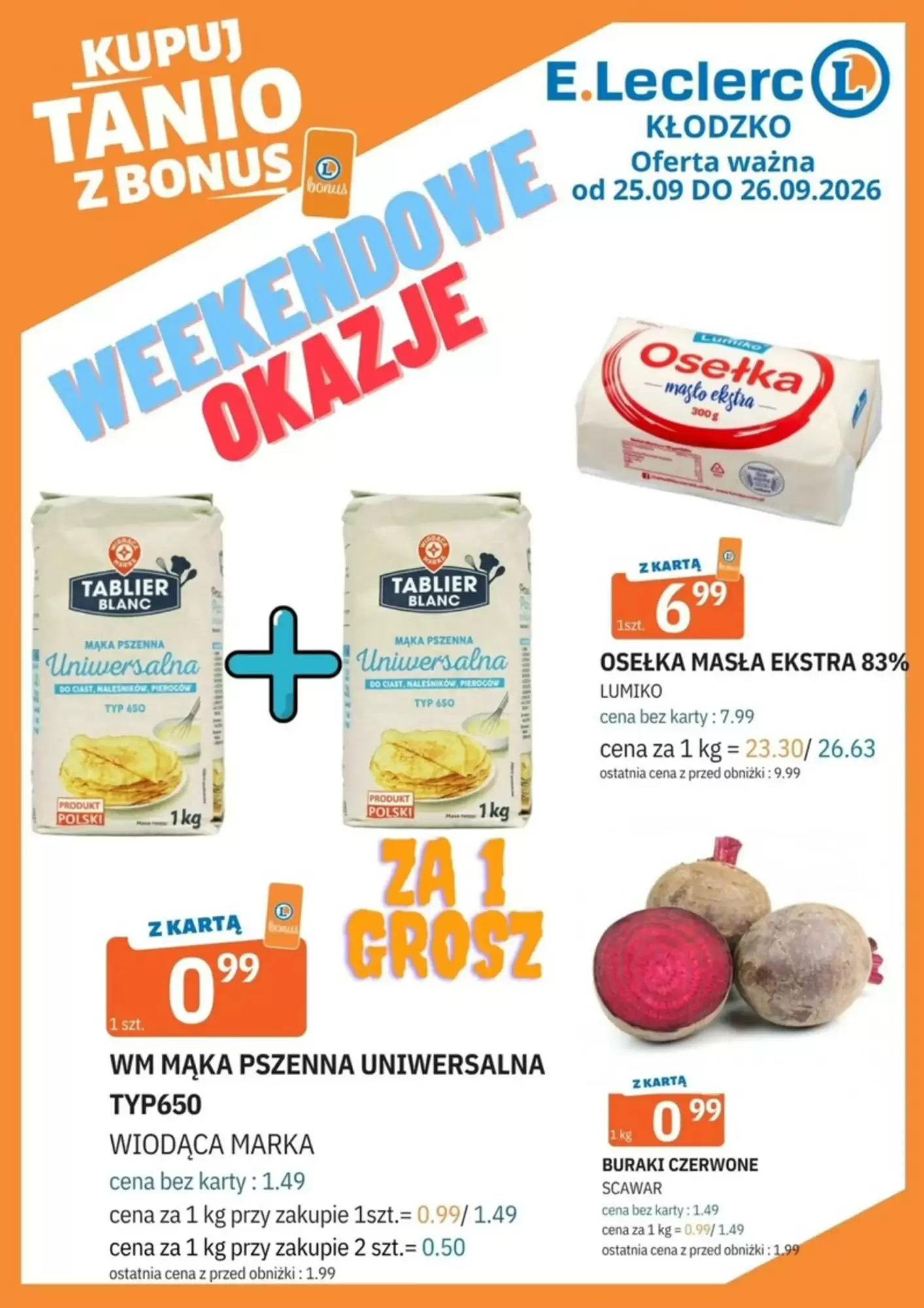 E.Leclerc Gazetka 25.09.2026 - 26.09.2026