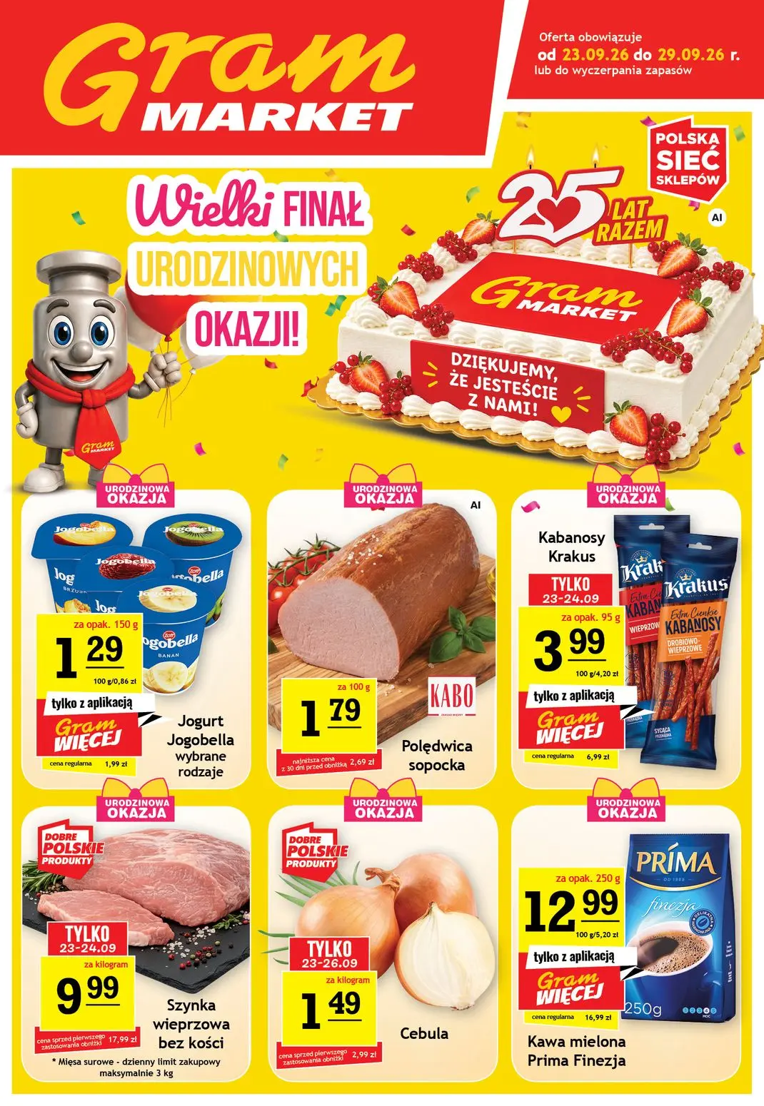 Gram Market Gazetka 23.09.2026 - 29.09.2026