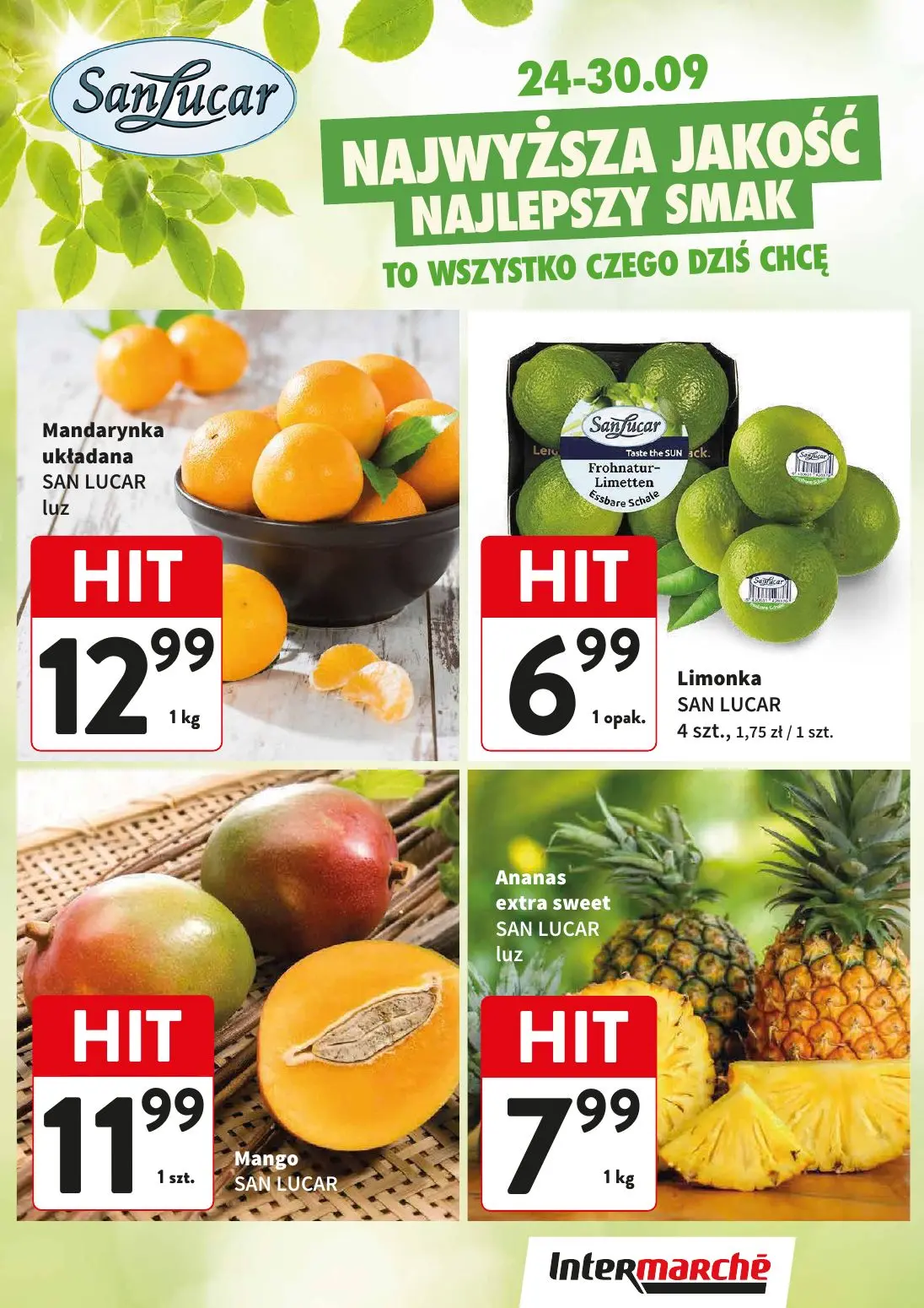 Intermarche Gazetka 24.09.2026 - 30.09.2026