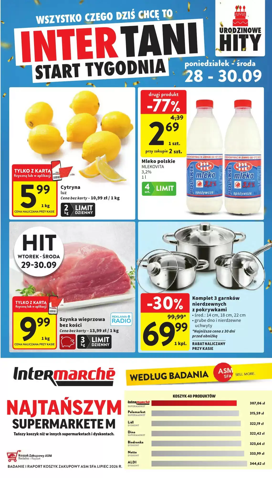 Intermarche Gazetka 28.09.2026 - 30.09.2026