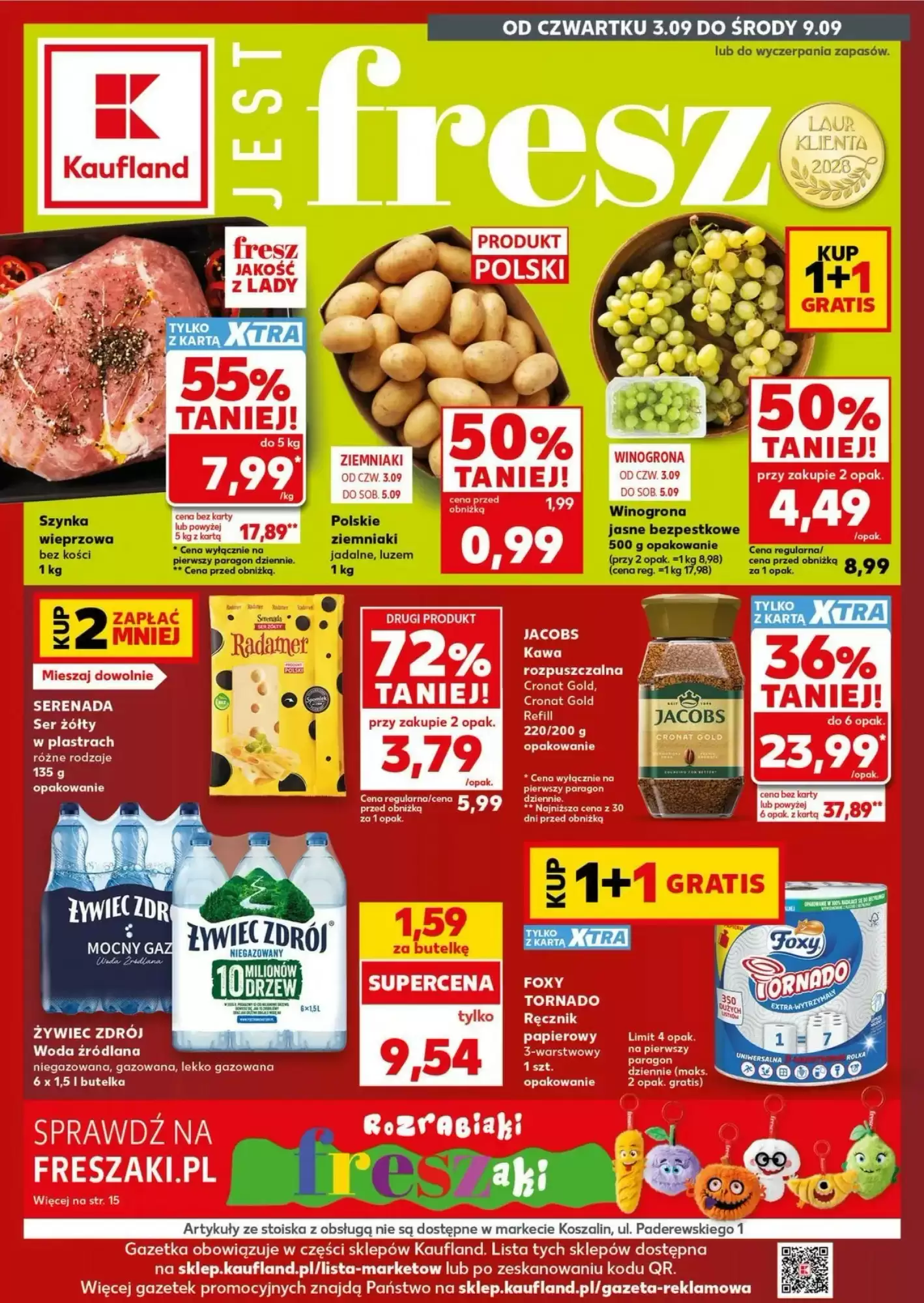 Kaufland Gazetka 03.09.2026 - 09.09.2026