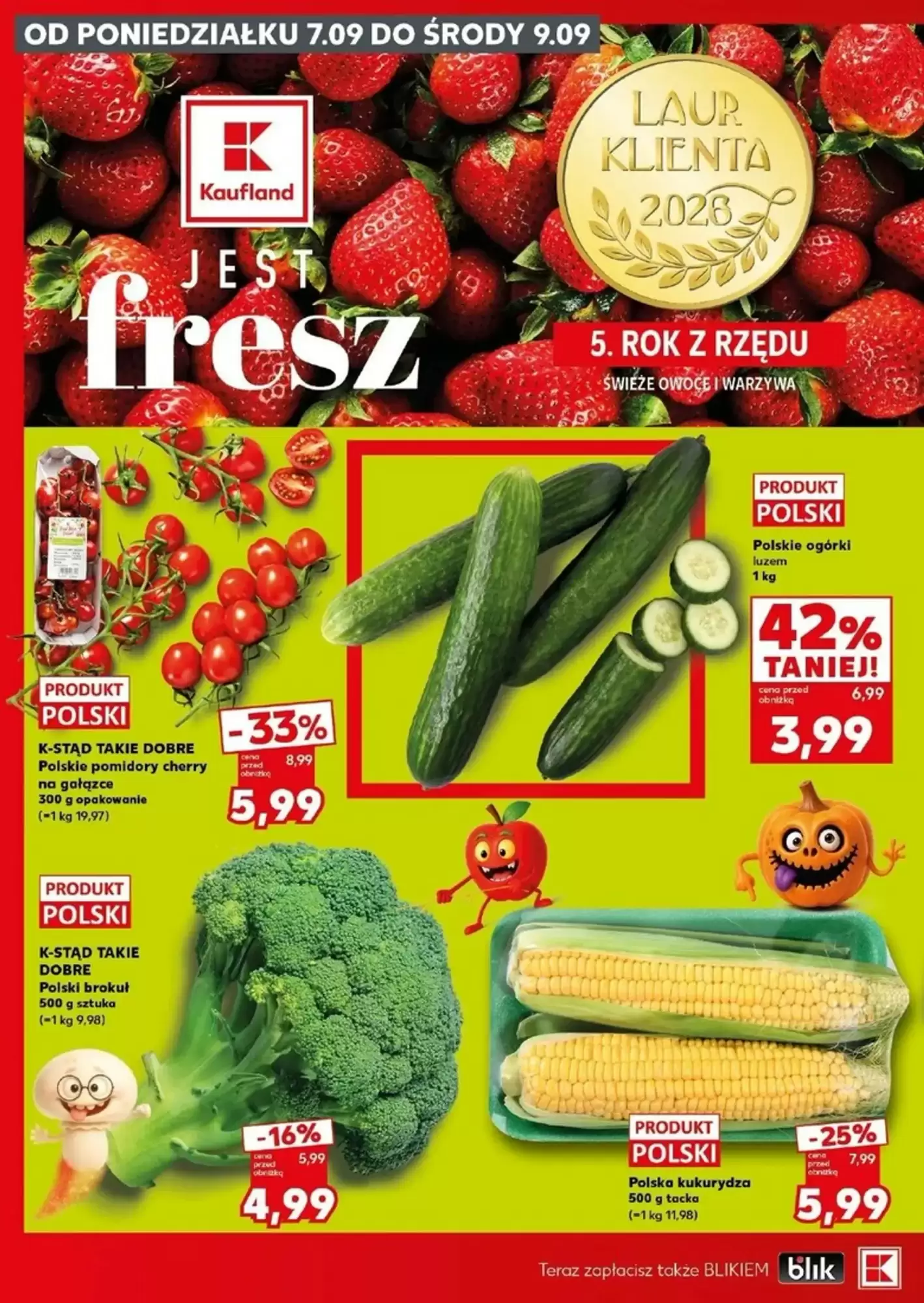 Kaufland Gazetka 07.09.2026 - 09.09.2026