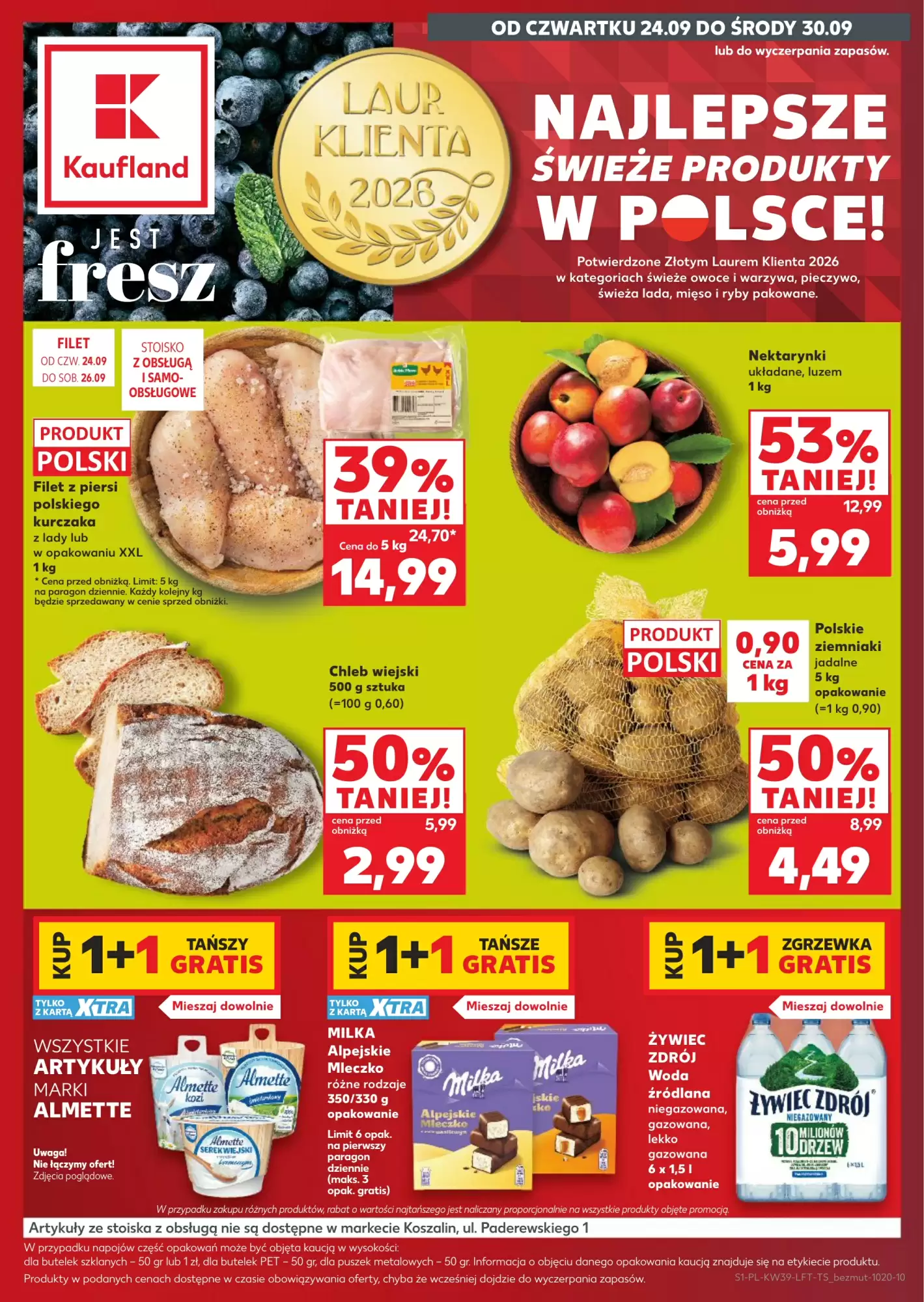 Kaufland Gazetka 24.09.2026 - 30.09.2026
