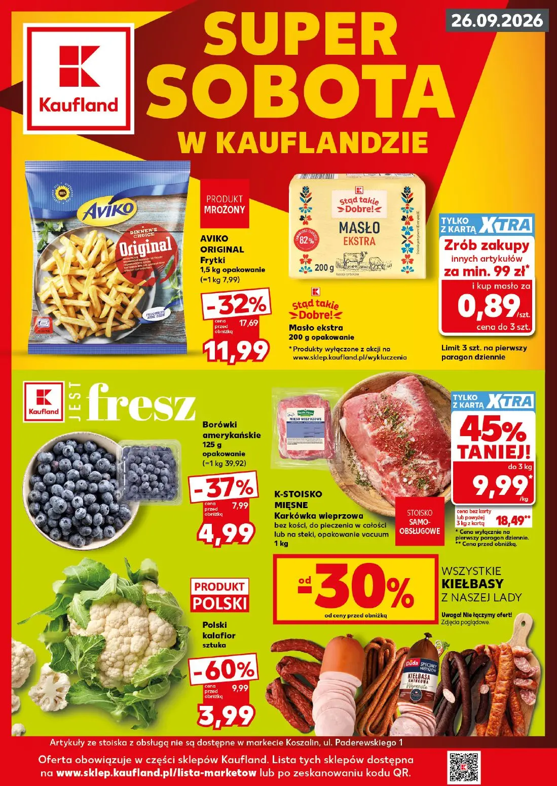 Kaufland Gazetka 26.09.2026 - 26.09.2026