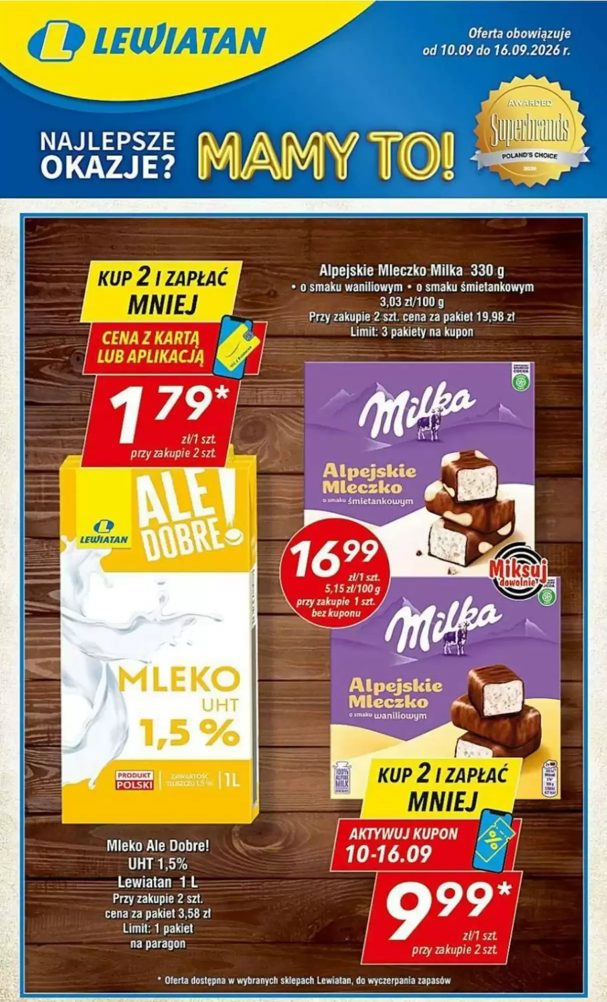 Lewiatan Gazetka 09.09.2026 - 16.09.2026